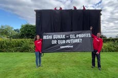 Chris Packham ‘surprised Sunak didn’t have more security’ as he defends Greenpeace stunt