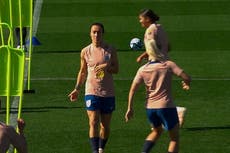Watch England train ahead of Women’s World Cup last 16 clash with Nigeria