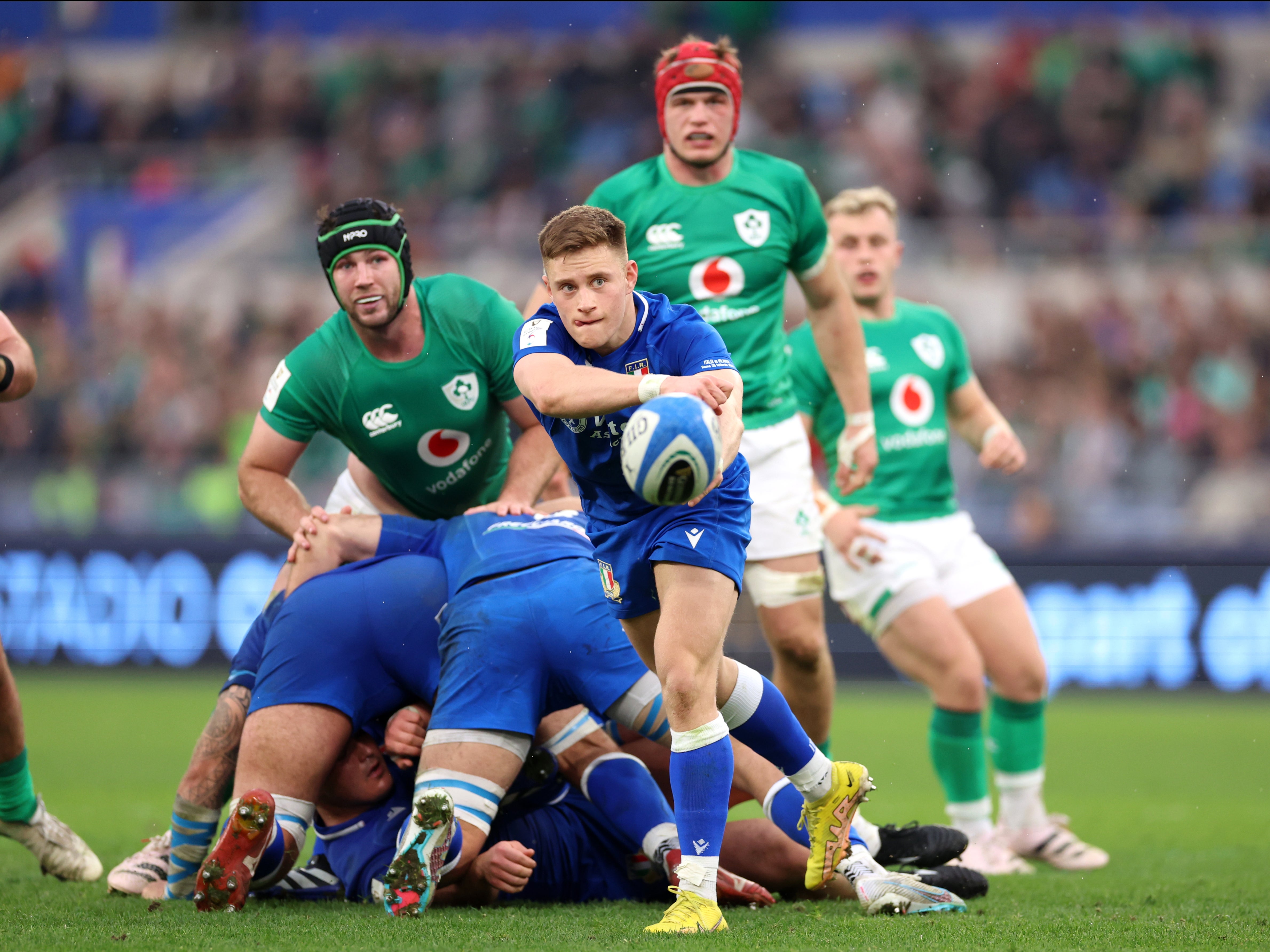 Italy travel to Dublin to take on Ireland