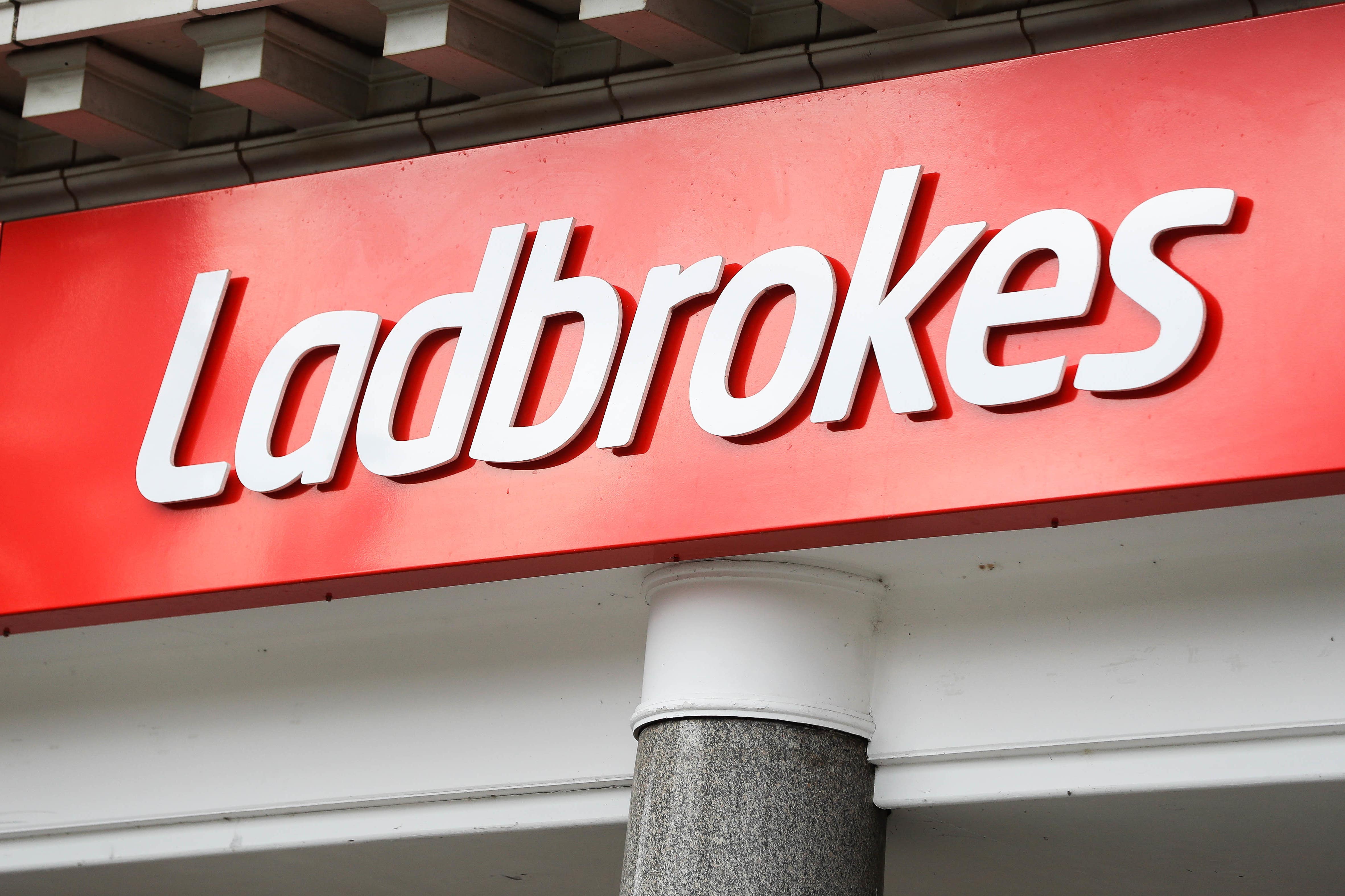 Ladbrokes owner Entain is expected to reveal a double-digit rise in revenues (PA)