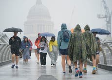 Storm Betty to bring heavy rain and 70mph winds amid UK weather warnings