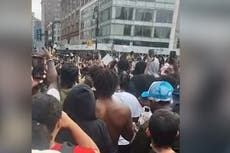 Crowd scales buildings as Kai Cenat fans take over Union Square