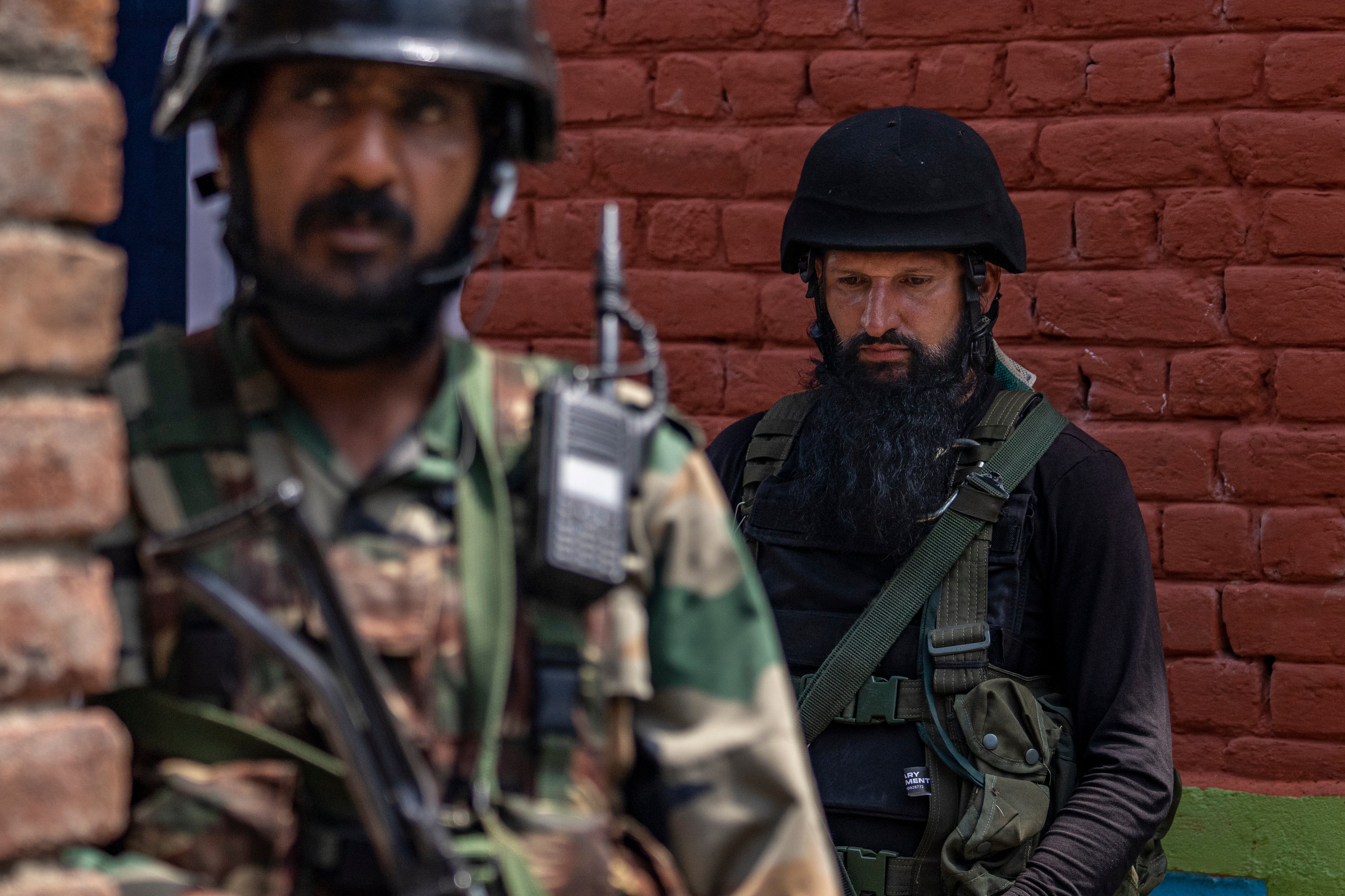 India Kashmir Gunfight