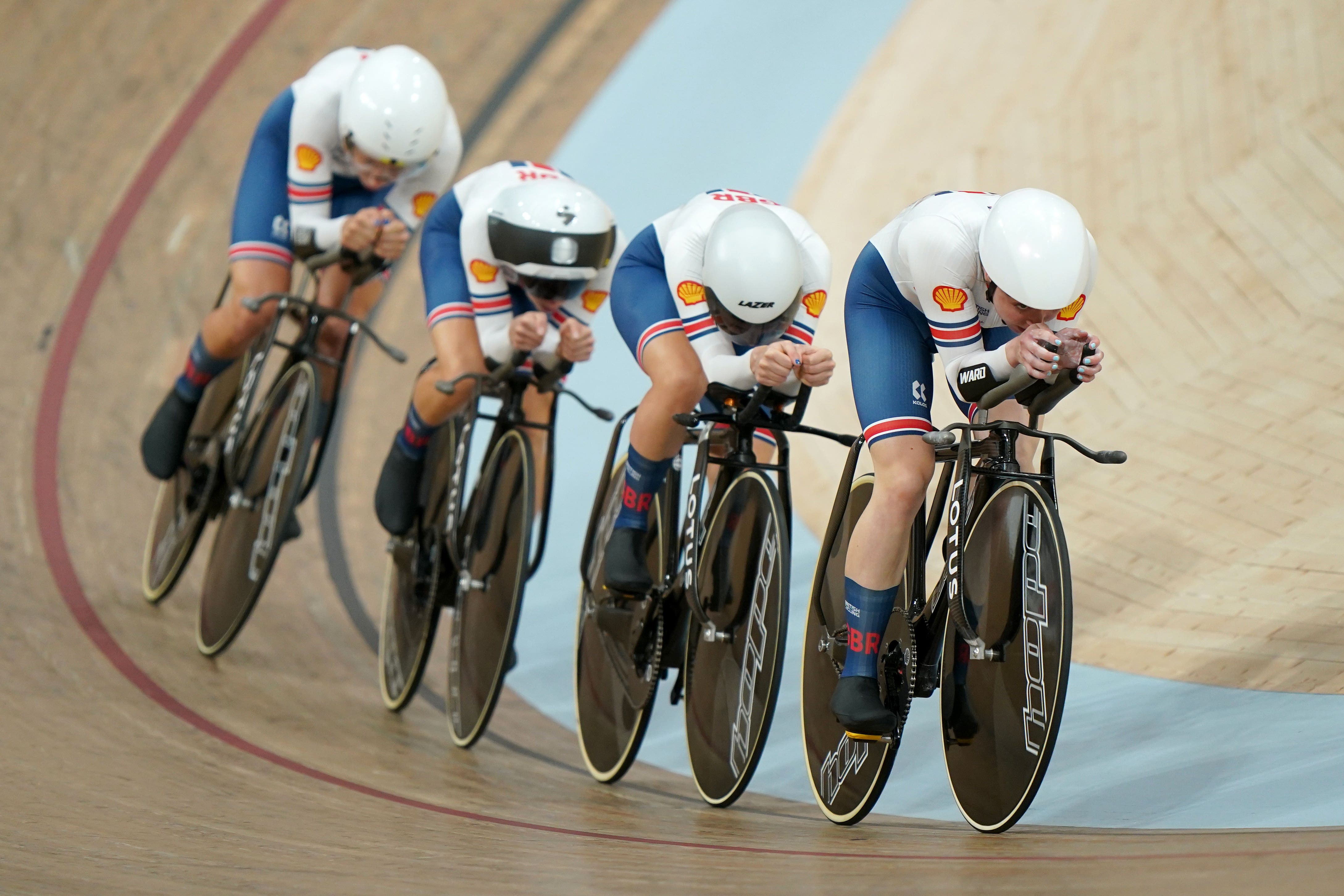 Great Britain took team pursuit gold in Glasgow