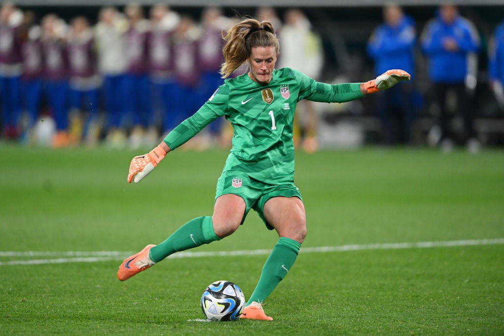 Naeher scored the USA’s fifth penalty