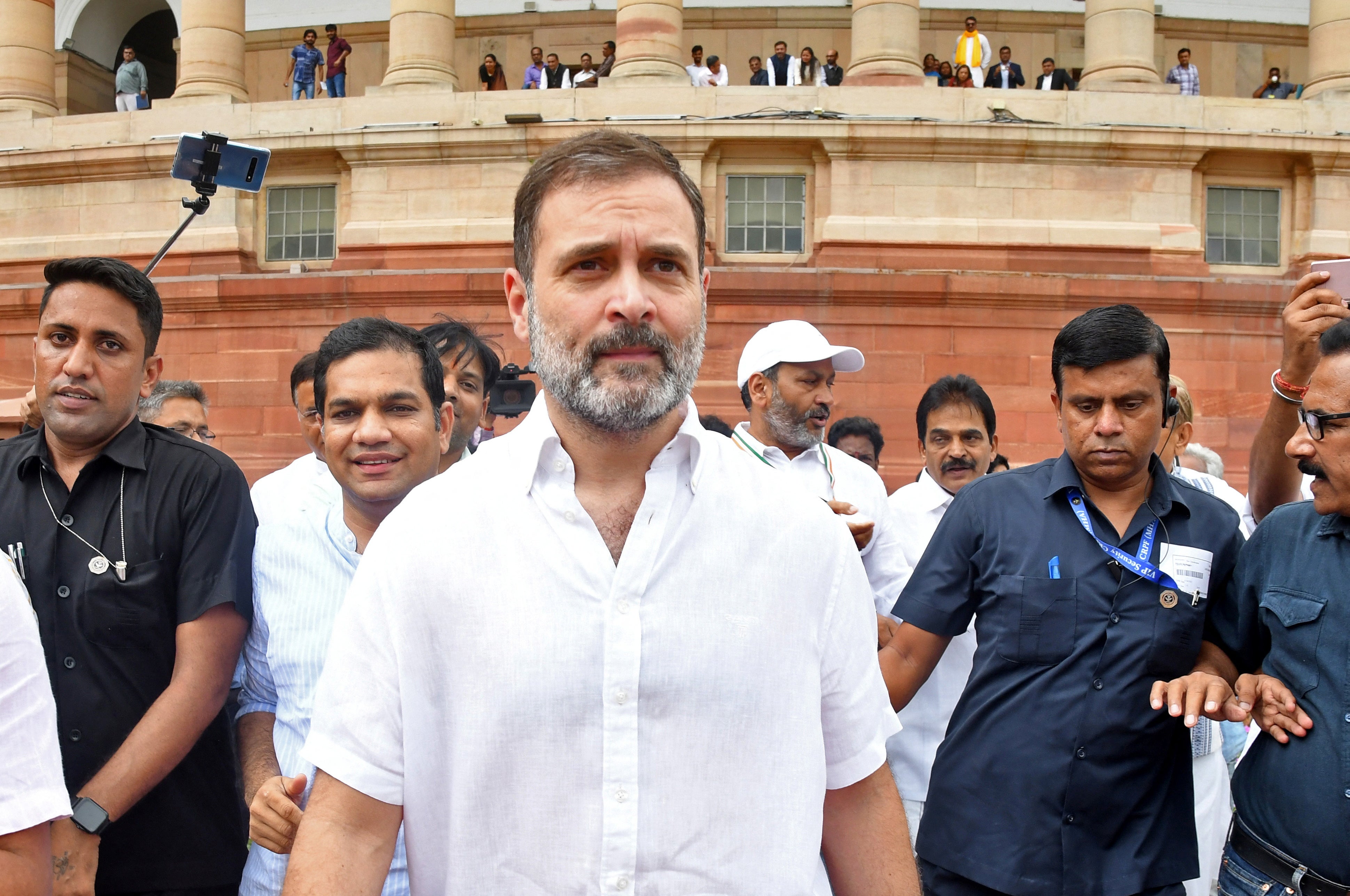 Rahul Gandhi returns to parliament as MP after court order in Modi surname case