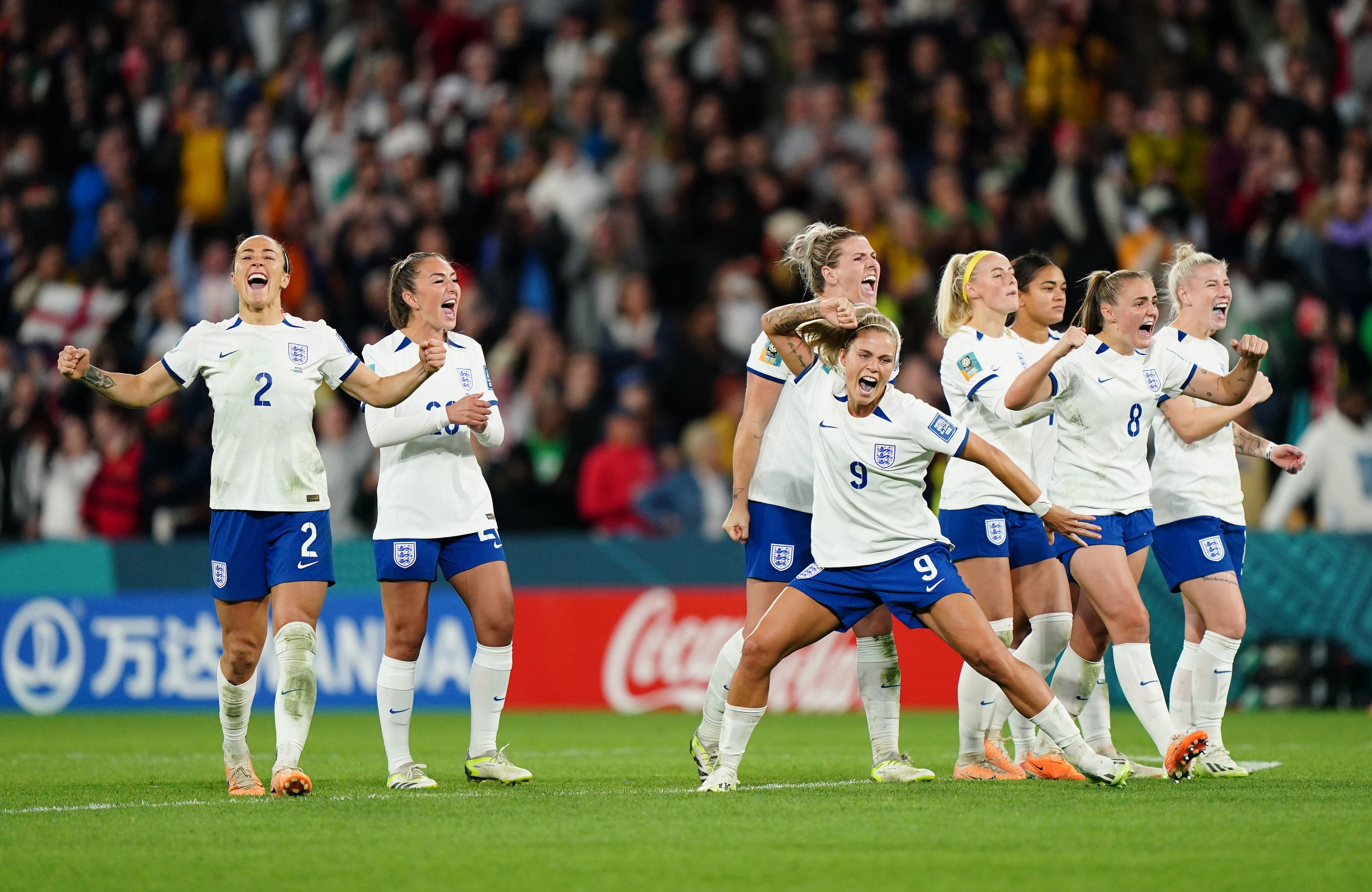 England scored four of their five penalties