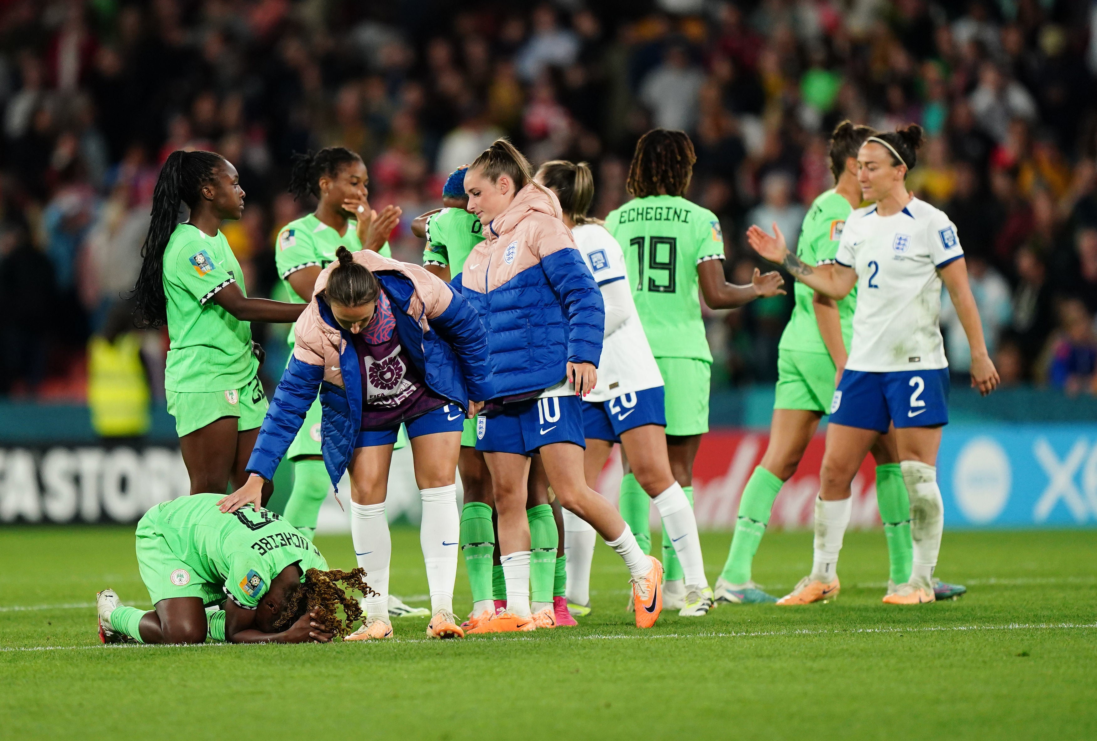 Missed chances: in a competitive game, Nigeria were unable to convert their momentum into a goal