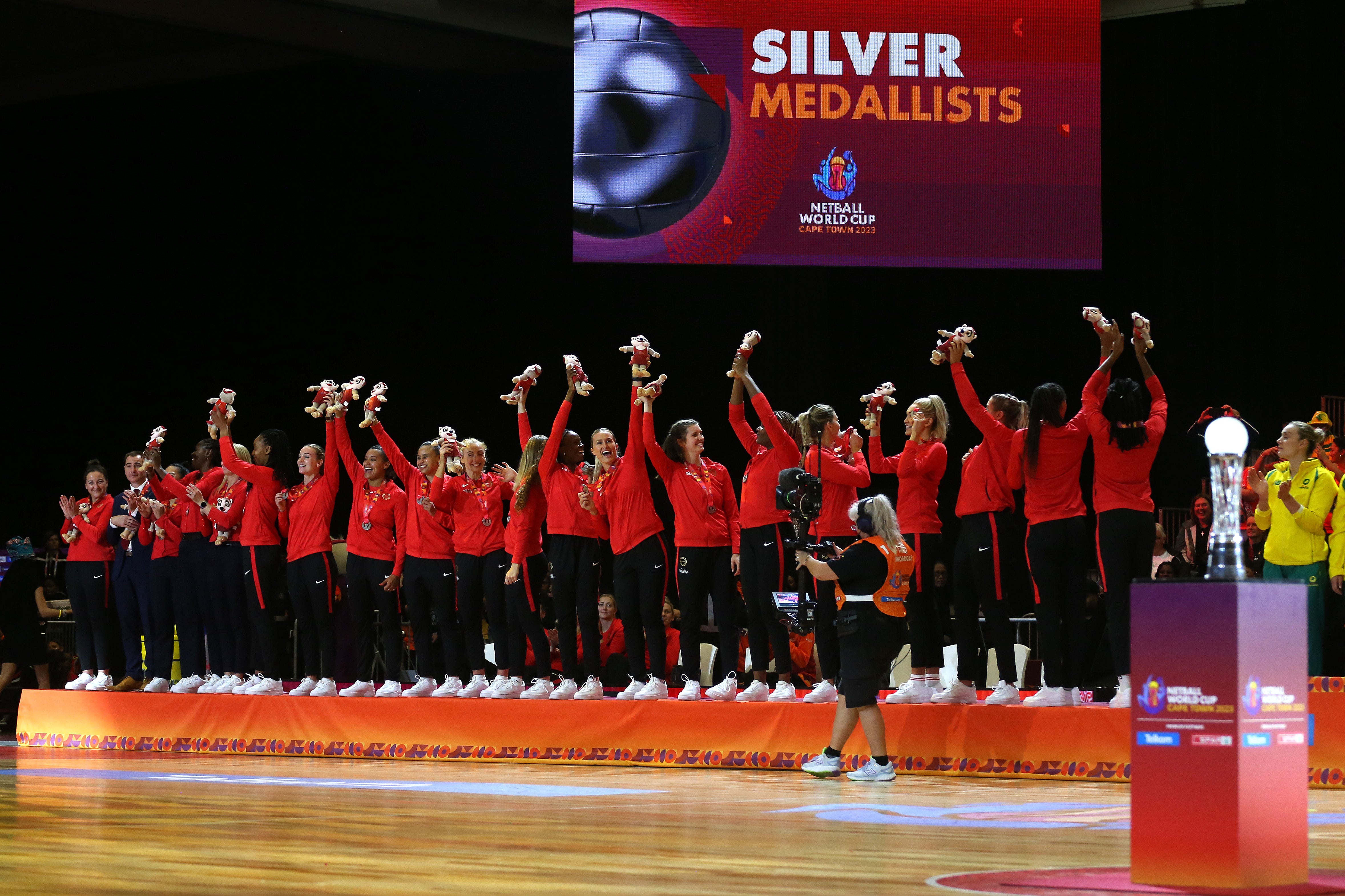 England secured a silver medal at the World Cup