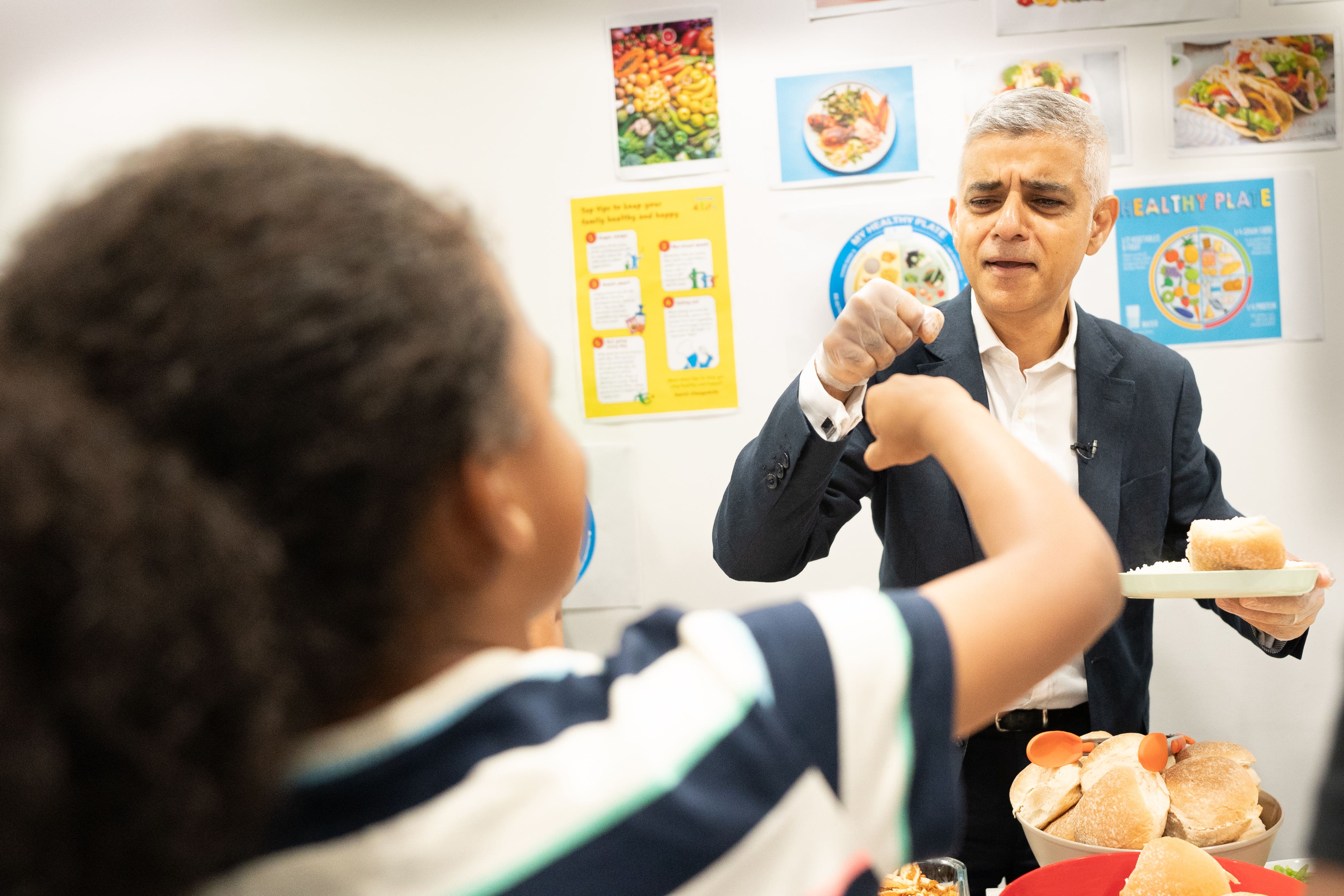 Mayor of London Sadiq Khan said he was not surprised that others would want his job after Jeremy Corbyn hinted at a run for City Hall (Stefan Rousseau/PA)