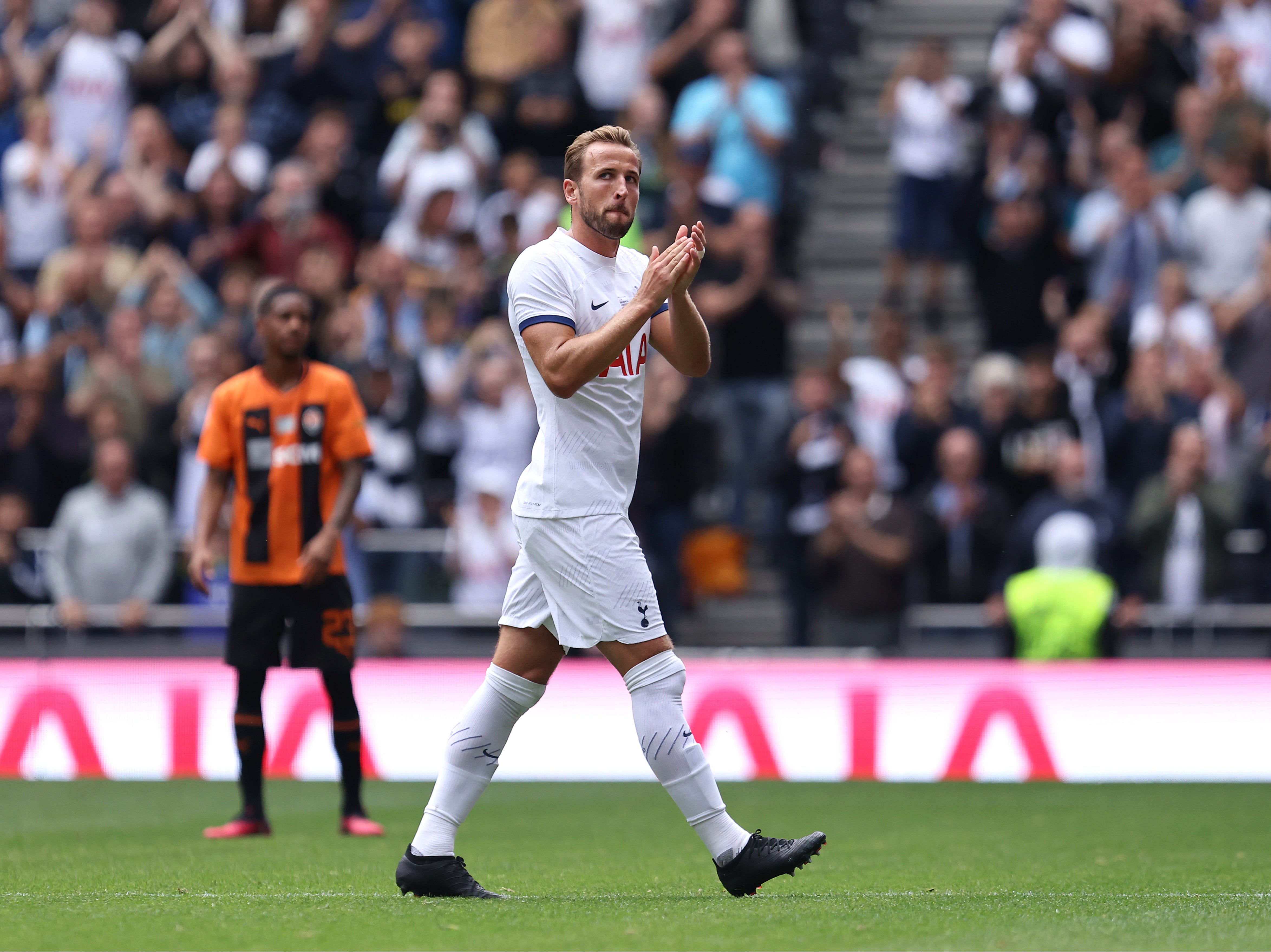 Harry Kane scored four goals in a friendly win against Shakhtar Donetsk last weekend