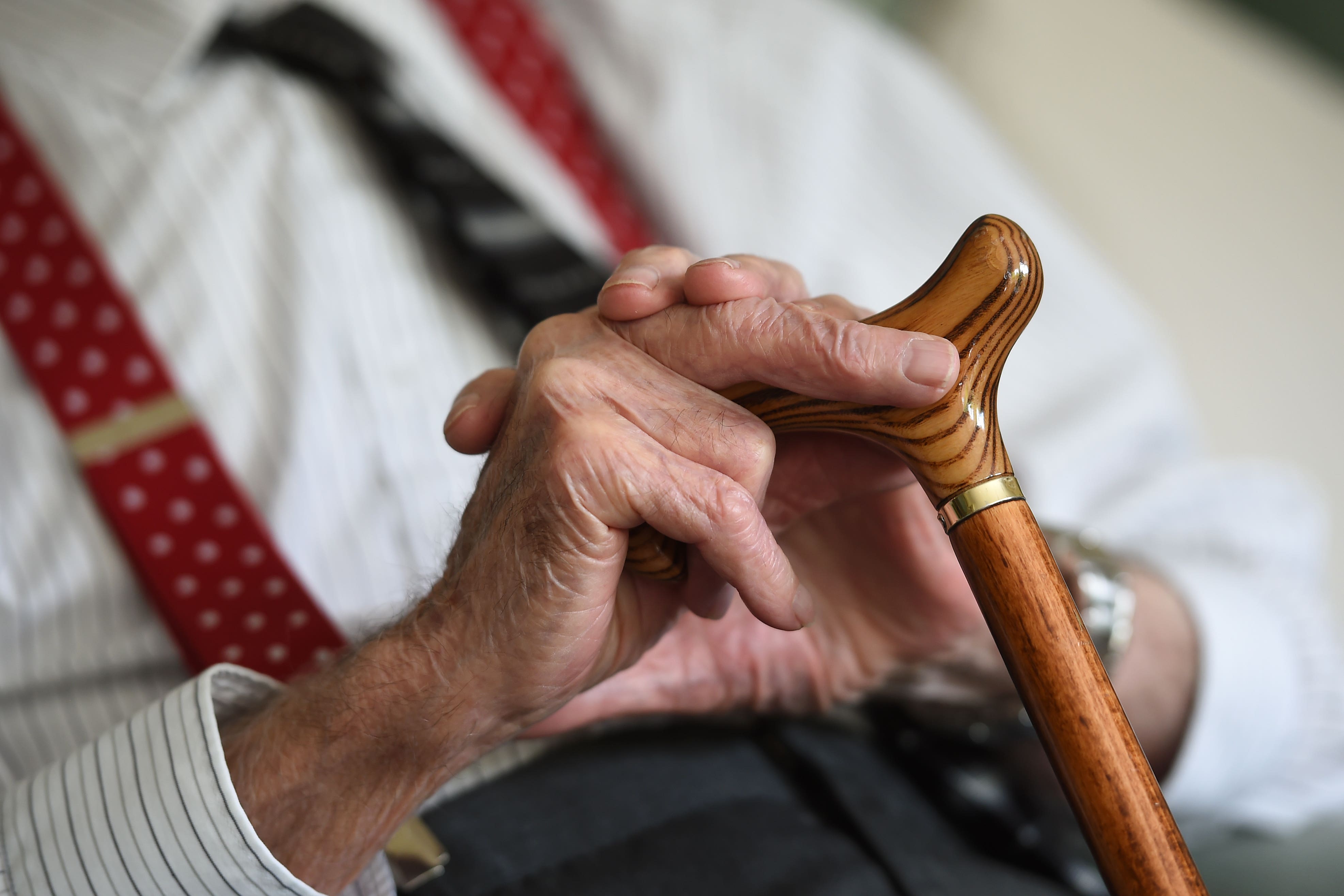 A study has claimed reducing air pollution could lead to a 13% cut in the use of community mental health services by people with dementia (Joe Giddens/PA)