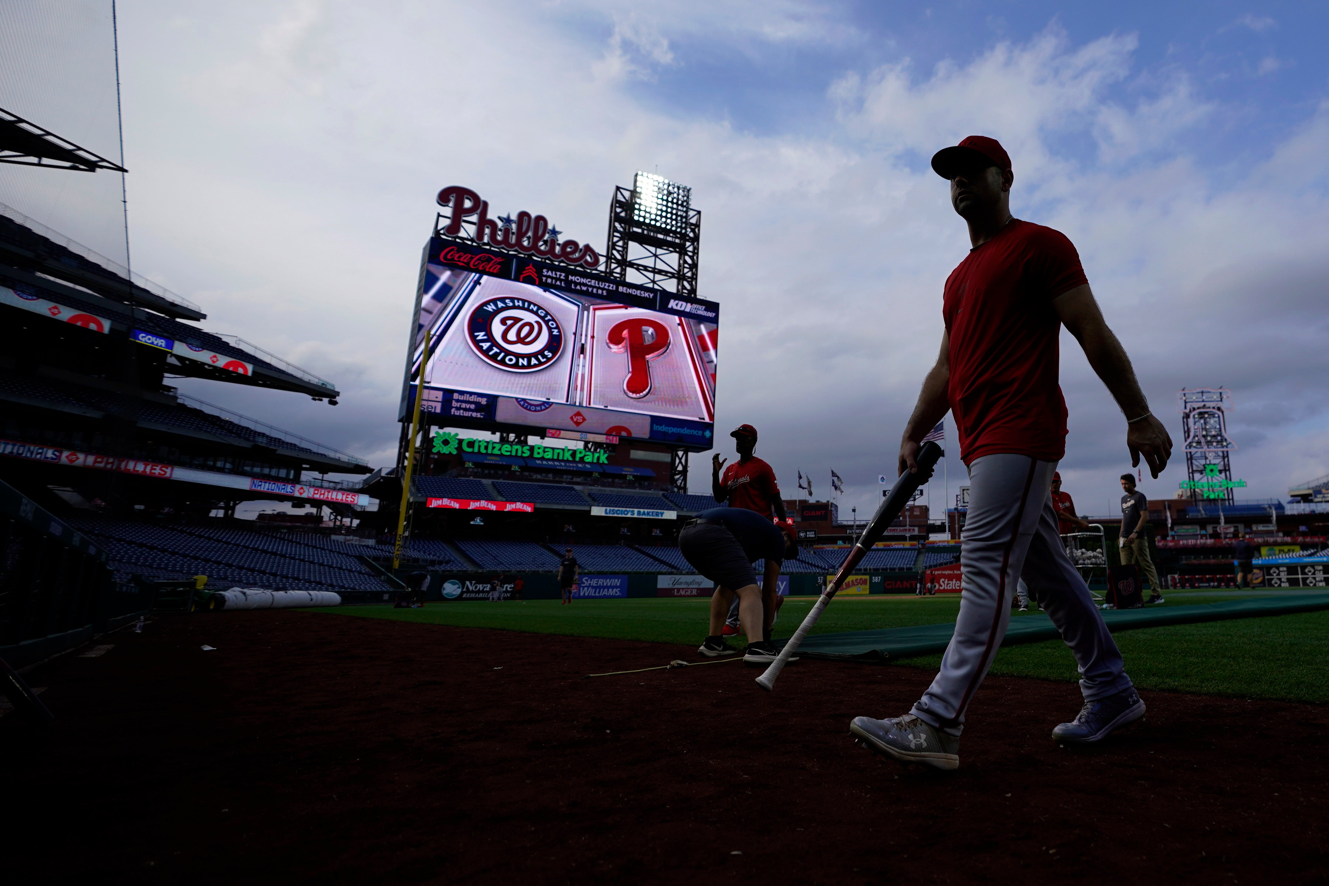 Nationals Phillies Baseball