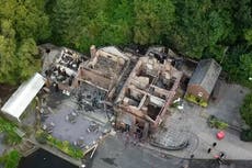 Fire that destroyed Crooked House pub days after it was bought by private buyer treated as arson, police say