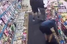 Brazen shoplifter creeps into store to steal vapes and sweets in broad daylight
