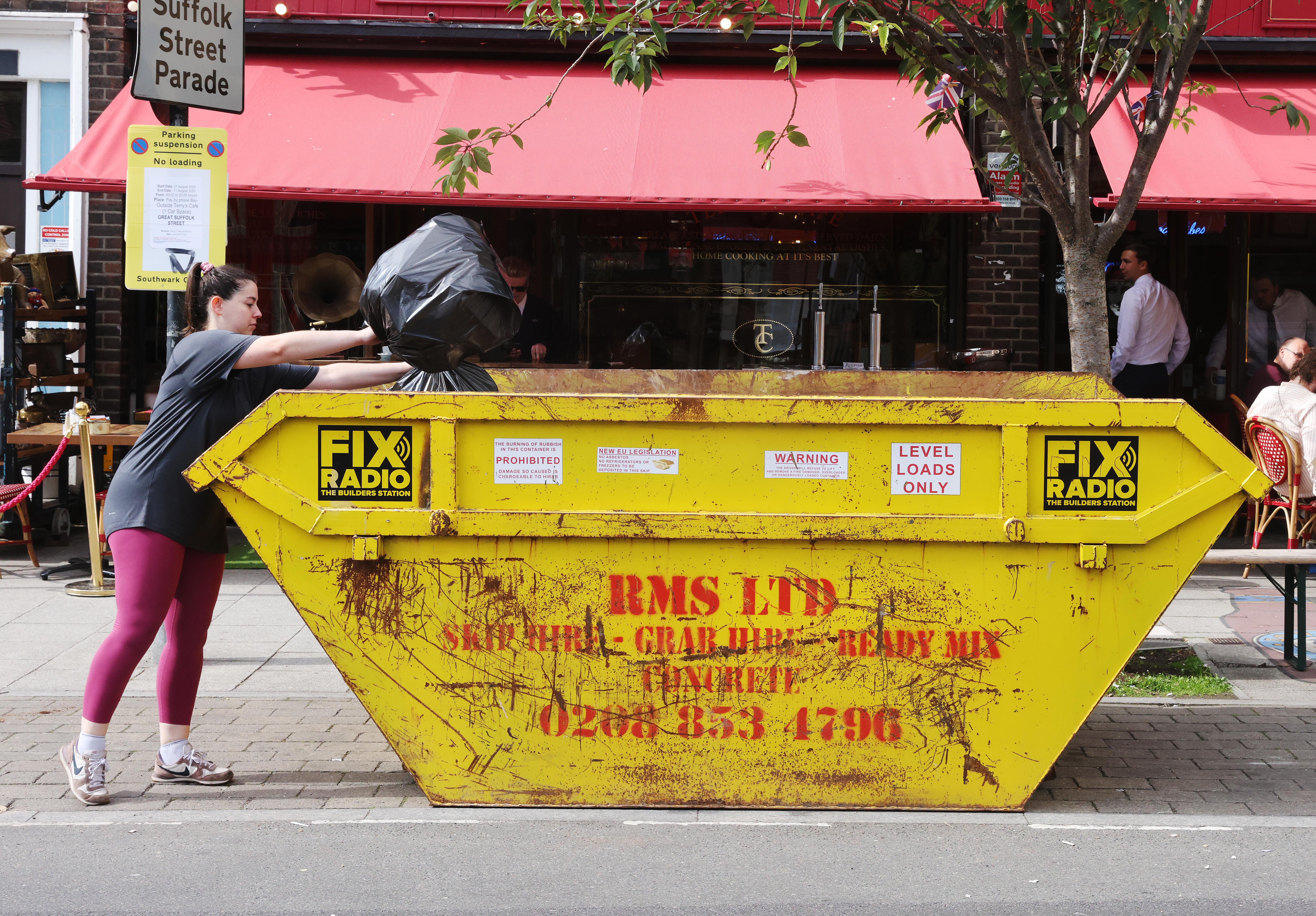 The live stream will be online every day from Monday 7 August to Friday 11 August, capturing all the rubbish people dump