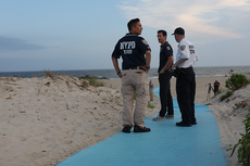 Woman attacked by shark on NYC beach was saved by hero lifeguards’ tourniquet made out of sweatpants