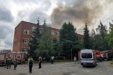 Ukraine-Russia war – live: Explosion at Moscow factory that supplies Putin’s security services