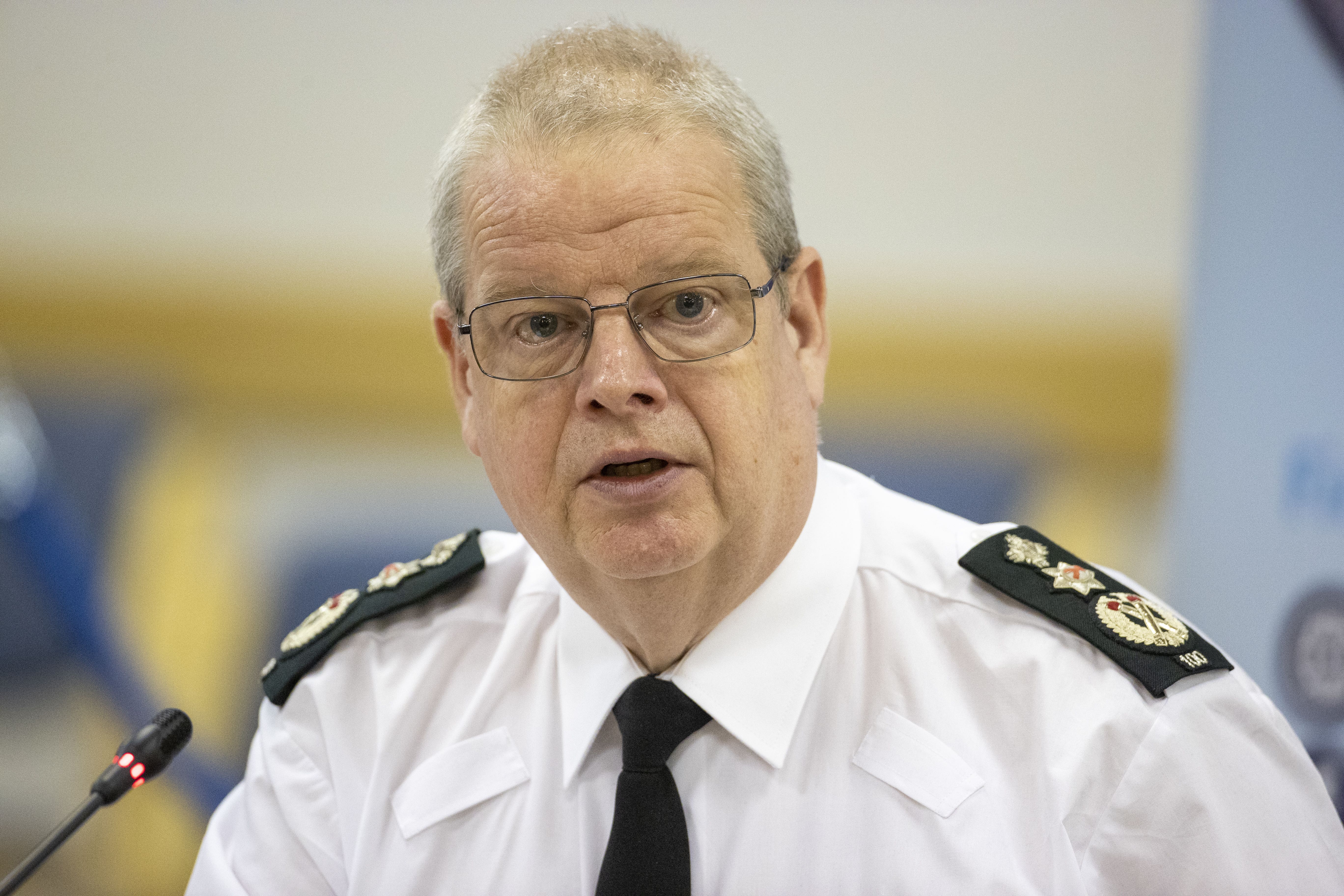 Police Service of Northern Ireland (PSNI) Chief Constable Simon Byrne (Liam McBurney/PA)