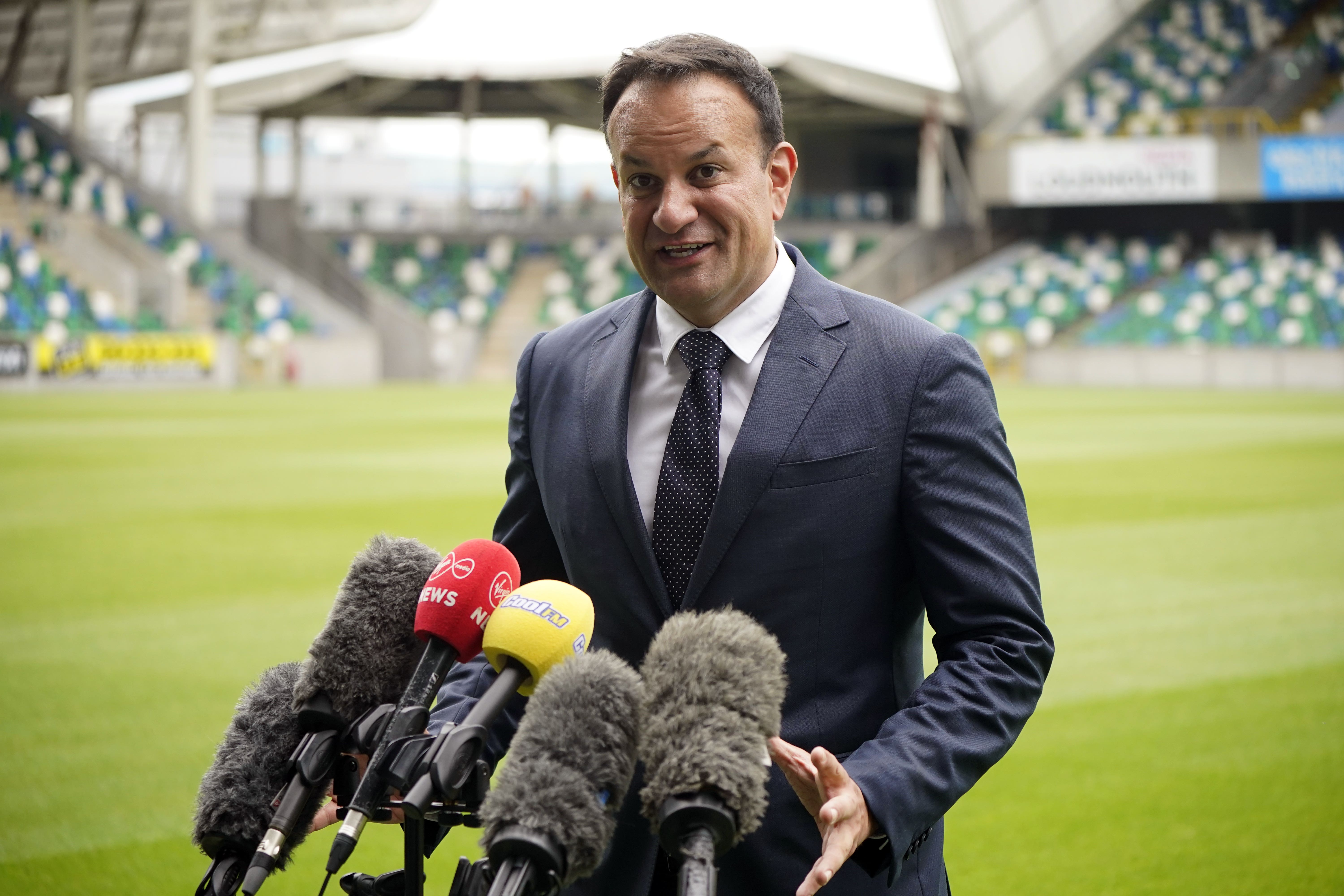 Taoiseach Leo Varadkar has said it was a privilege to attend the star’s funeral (Niall Carson/PA)