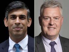 Tory rift after Rishi Sunak backs Lee Anderson over migrant f-word slur