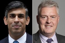 Tory rift after Rishi Sunak backs Lee Anderson over migrant f-word slur
