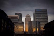 Dark days in Canary Wharf: Are the lights going out on the City for good?