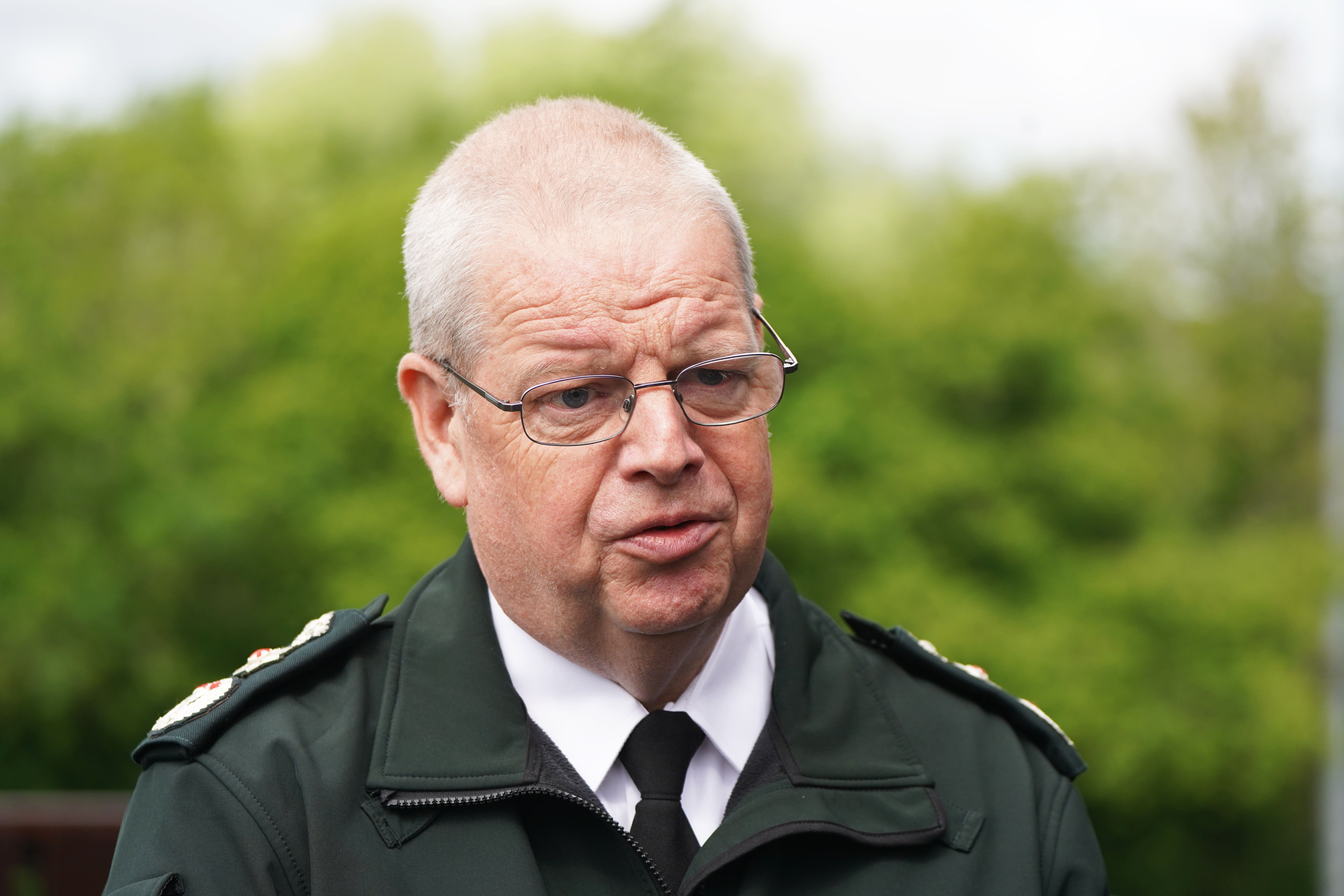 PSNI Chief Constable Simon Byrne (Niall Carson/PA)