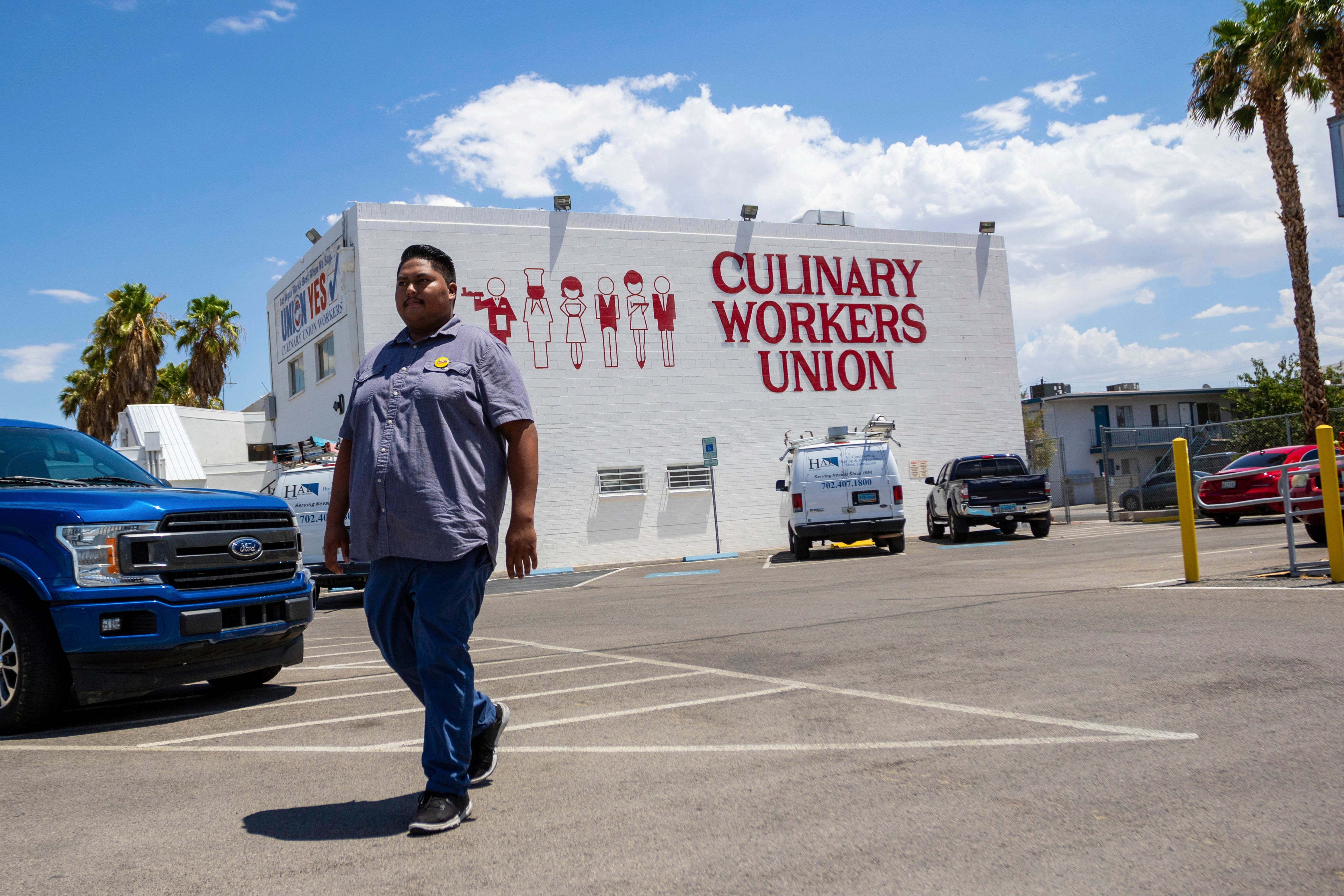 Hospitality Workers March Vegas