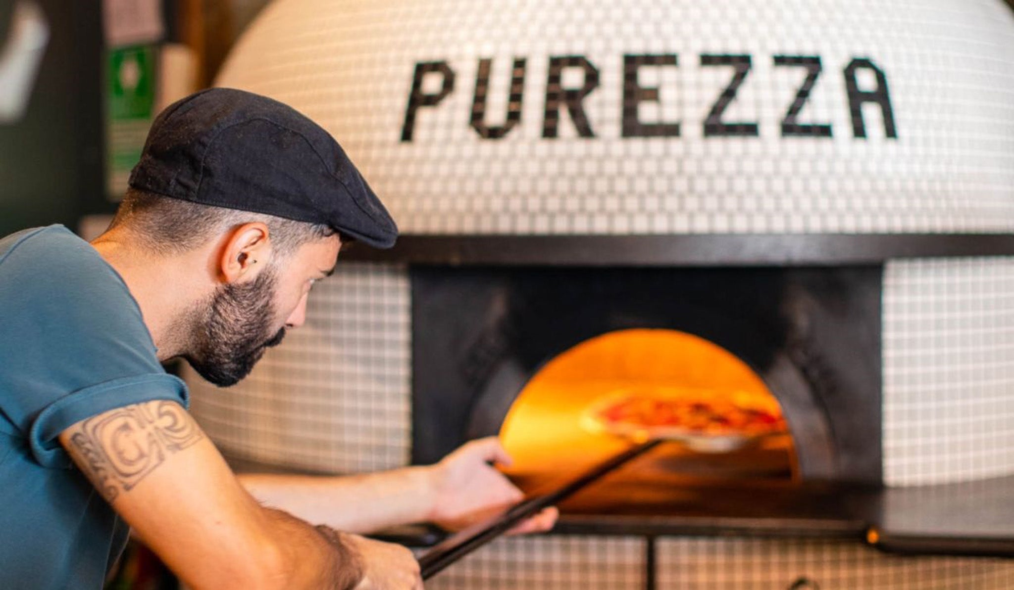 Purezza describes itself as the UK’s first vegan pizzeria
