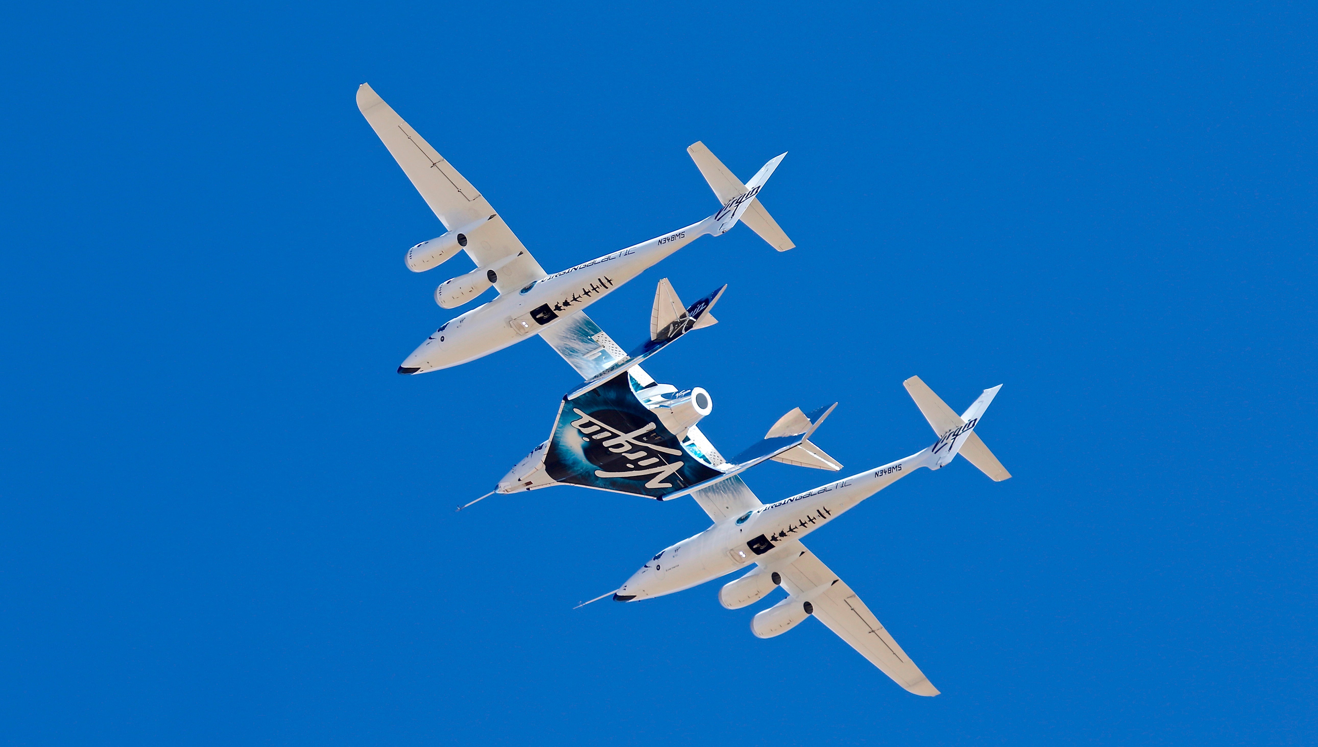 Virgin Galactic Tourist Flight