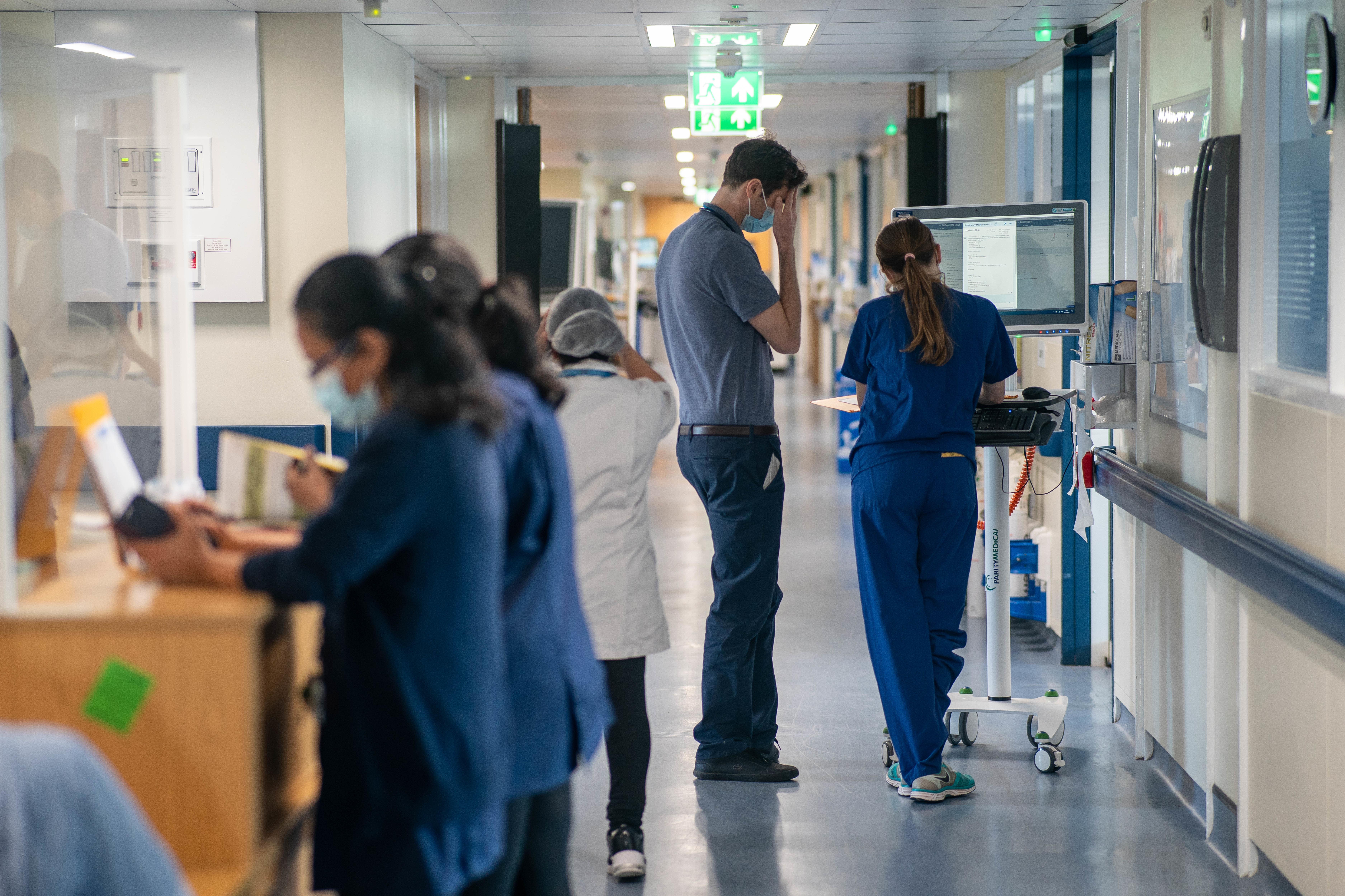 Cancer wait times for June were published by NHS England on Thursday (Jeff Moore/PA)