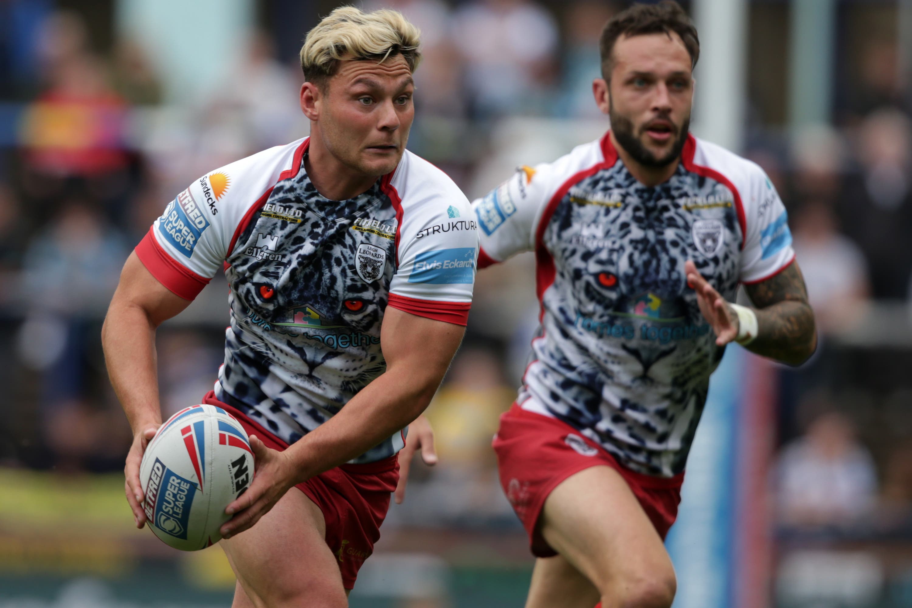 Leigh half-back Lachlan Lam (left) could have a major say in Saturday’s Challenge Cup final (Ian Hodgson/PA)