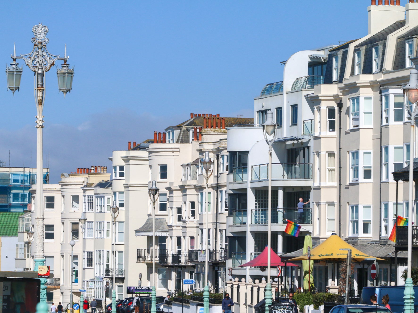 Find yourself at Brighton seafront? Turn left