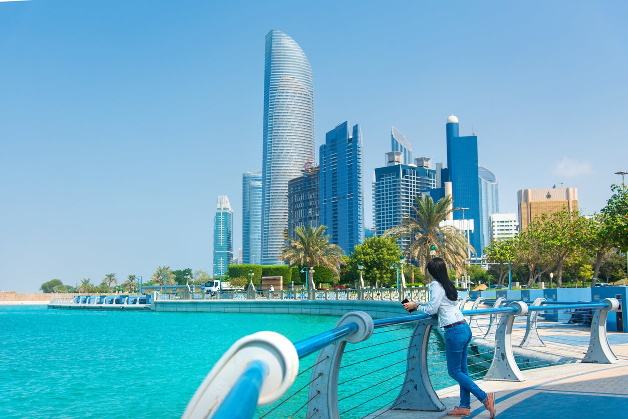 The Corniche runs for almost five miles