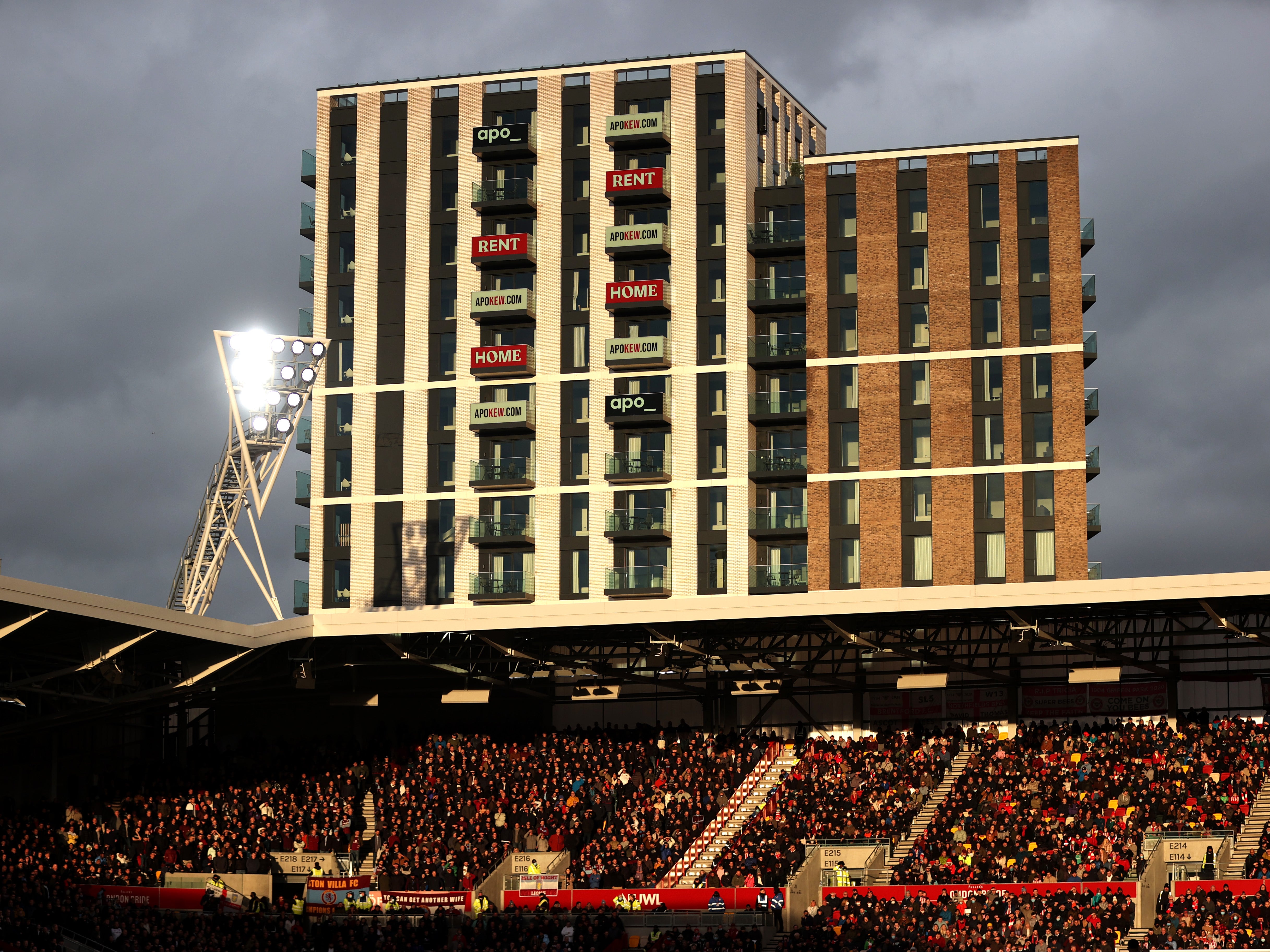 Gtech Community Stadium, the home of Brentford