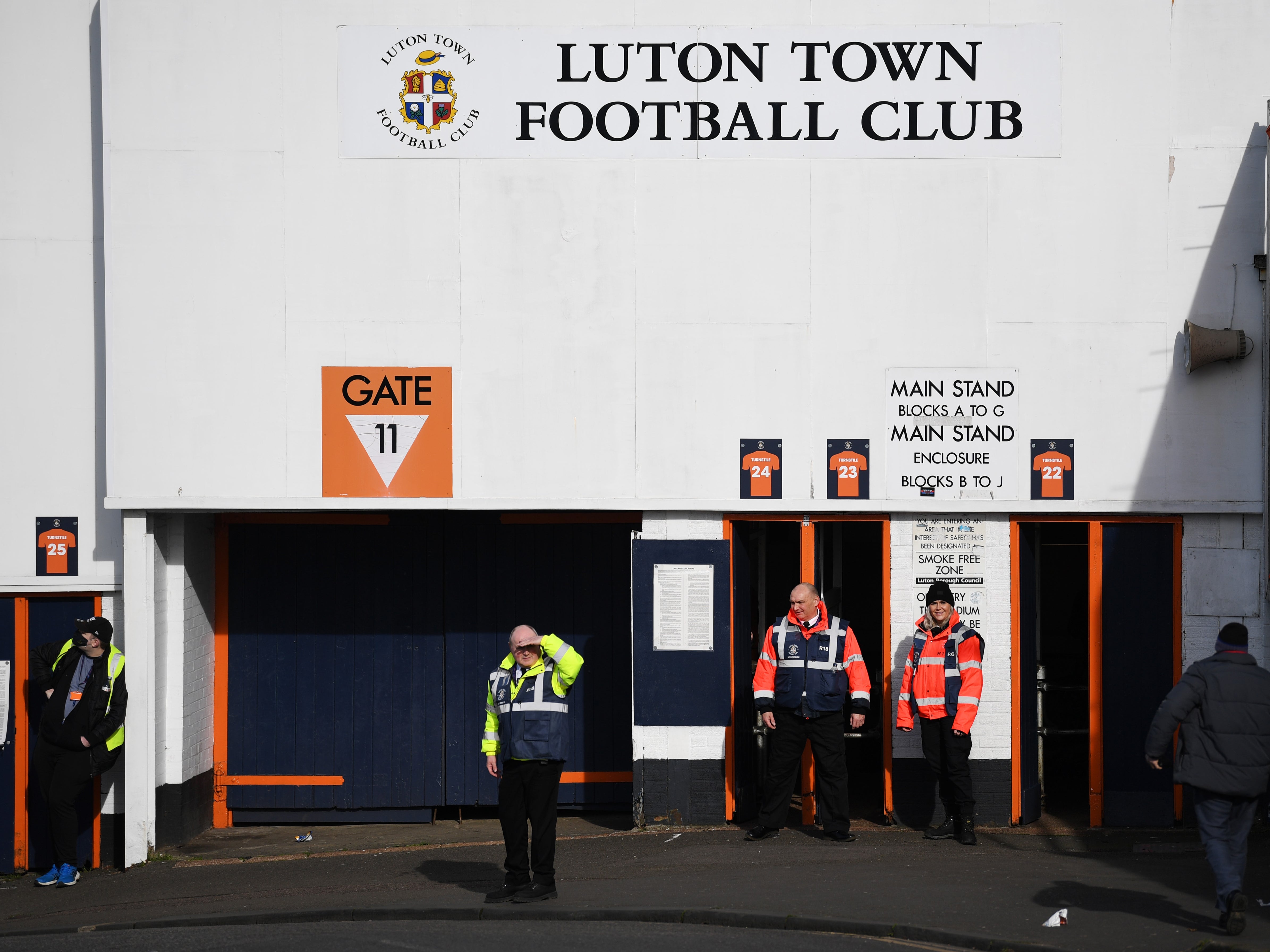 Kenilworth Road, the home of Luton Town