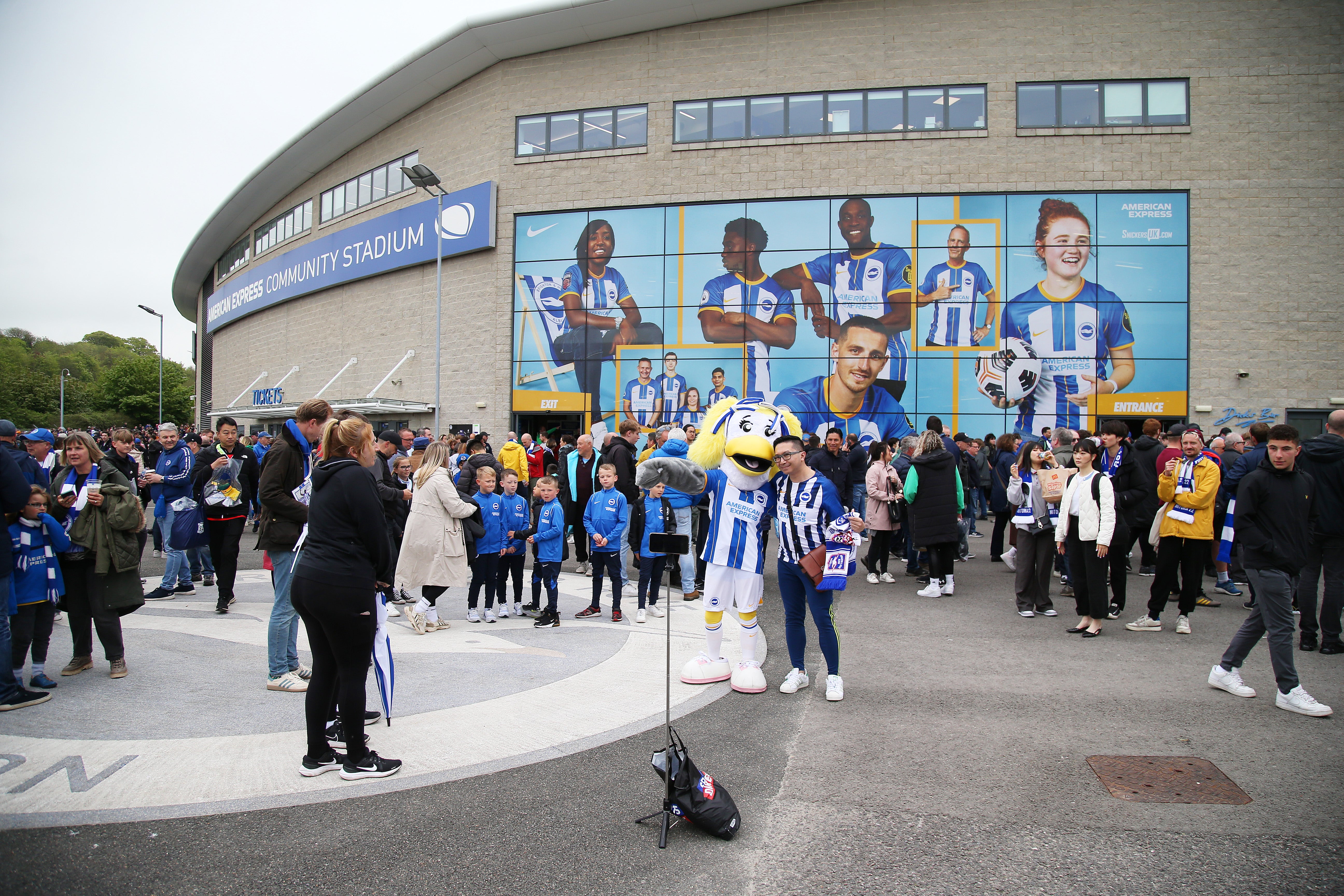 The American Express Community Stadium, home of Brighton and Hove Albion Football Club