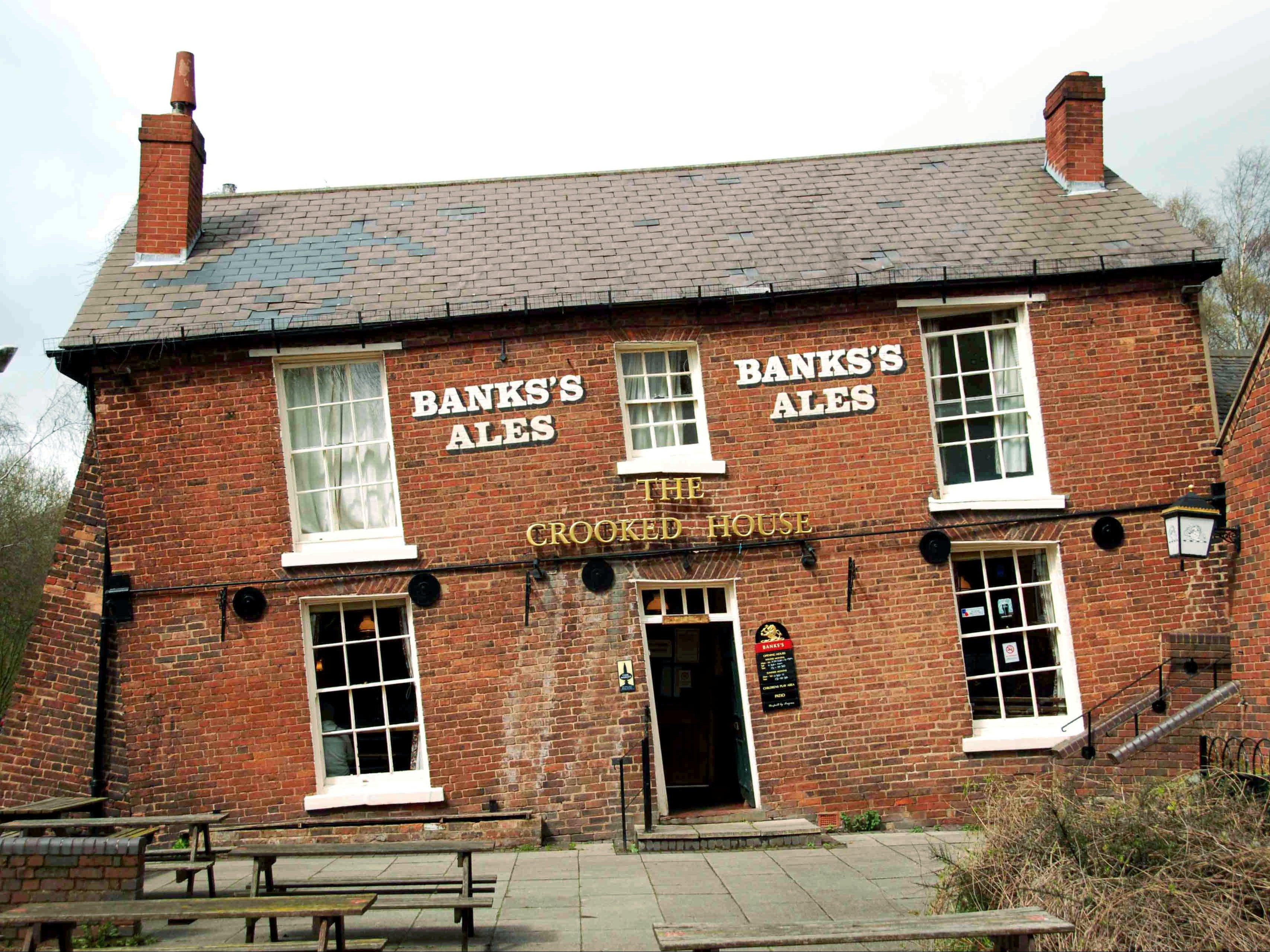 The 18th century building in Dudley was demolished following a fire police are treating as arson