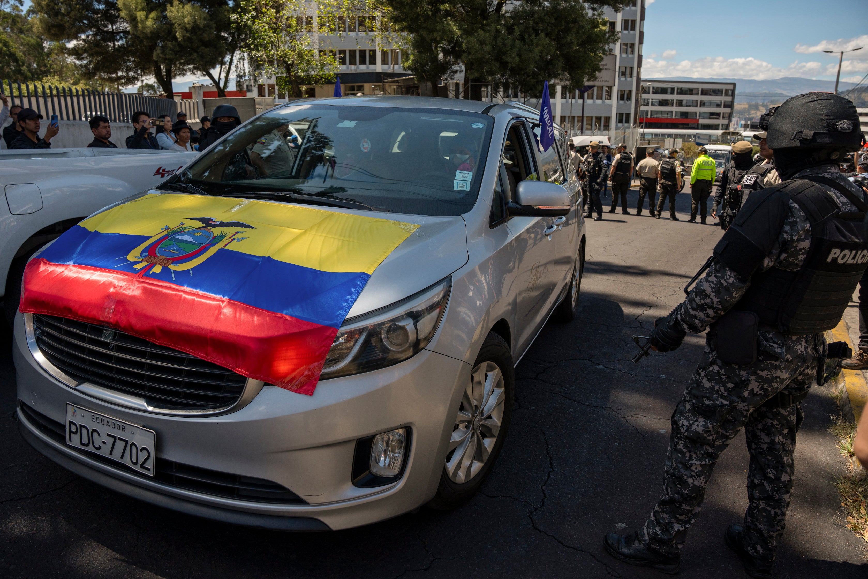 APTOPIX Ecuador Presidential Candidate Killed