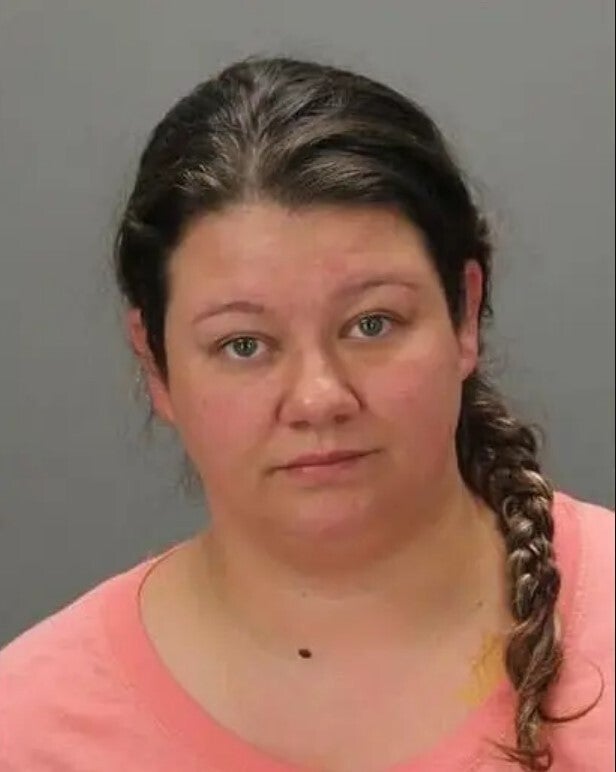 Brittany McClure was arrested after comitting sex acts on her dog