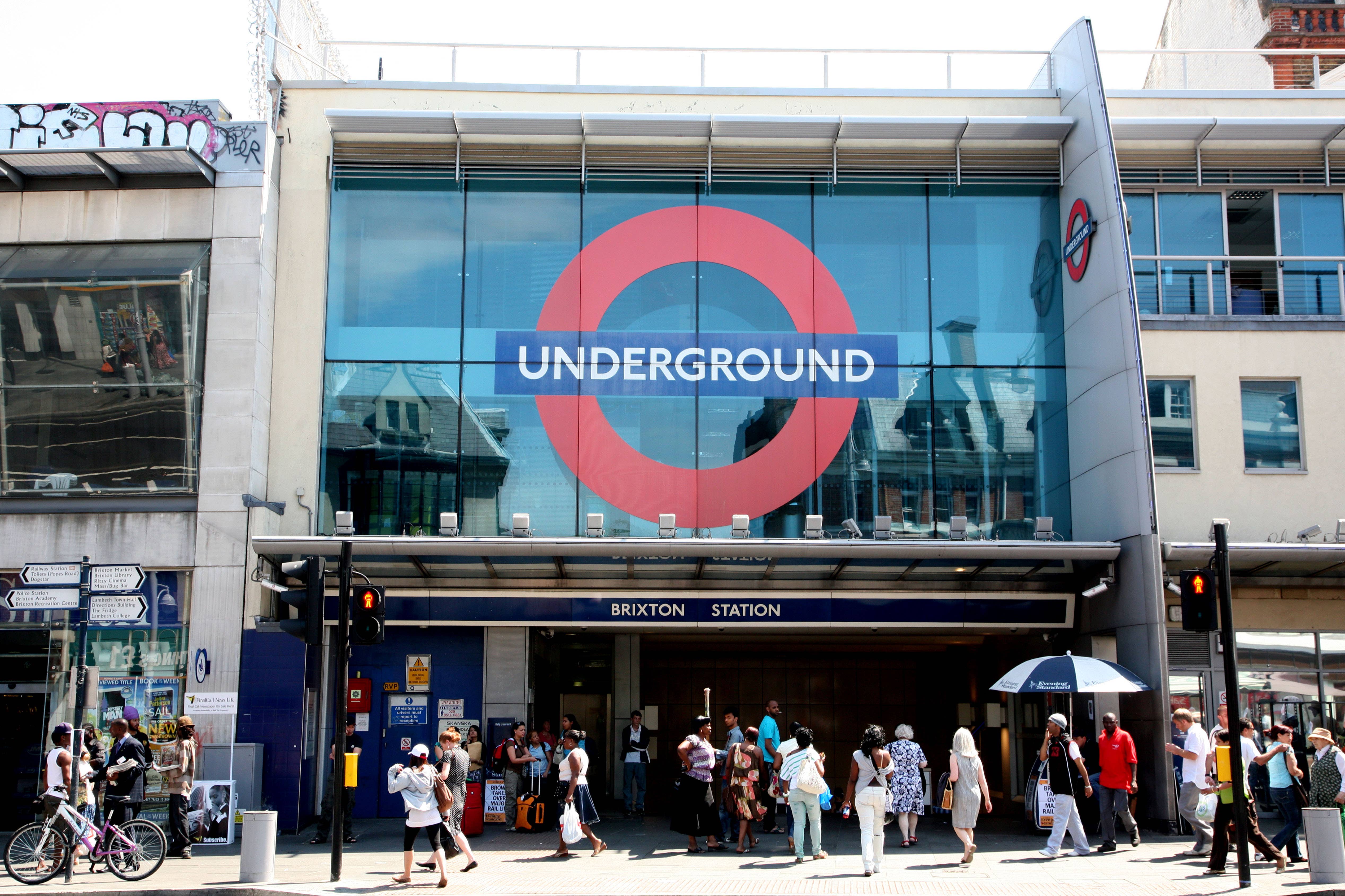 The victim was followed by four males to Brixton Tube station (Alamy/PA)