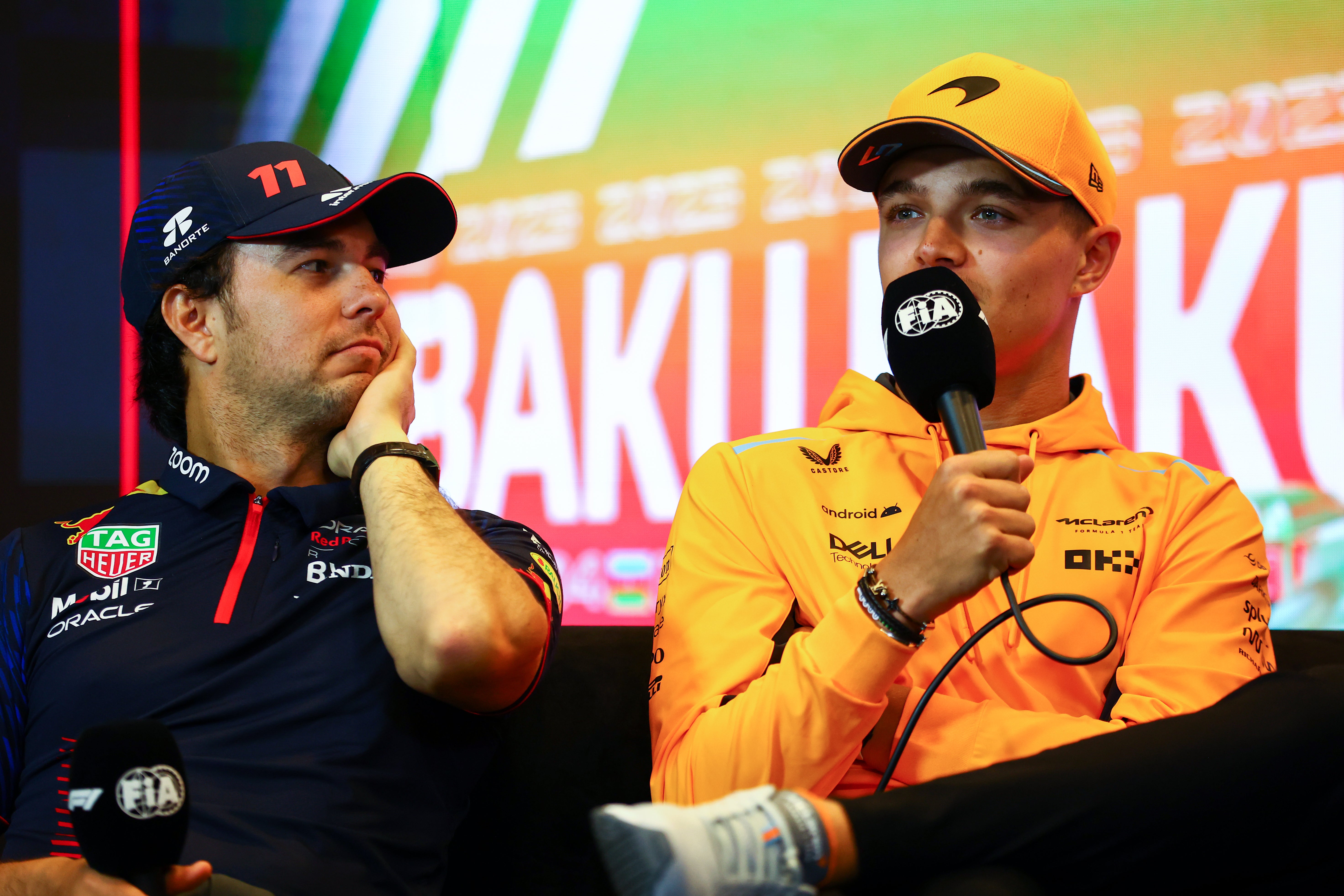 Lando Norris backed to achieve more this season by rival Sergio Perez