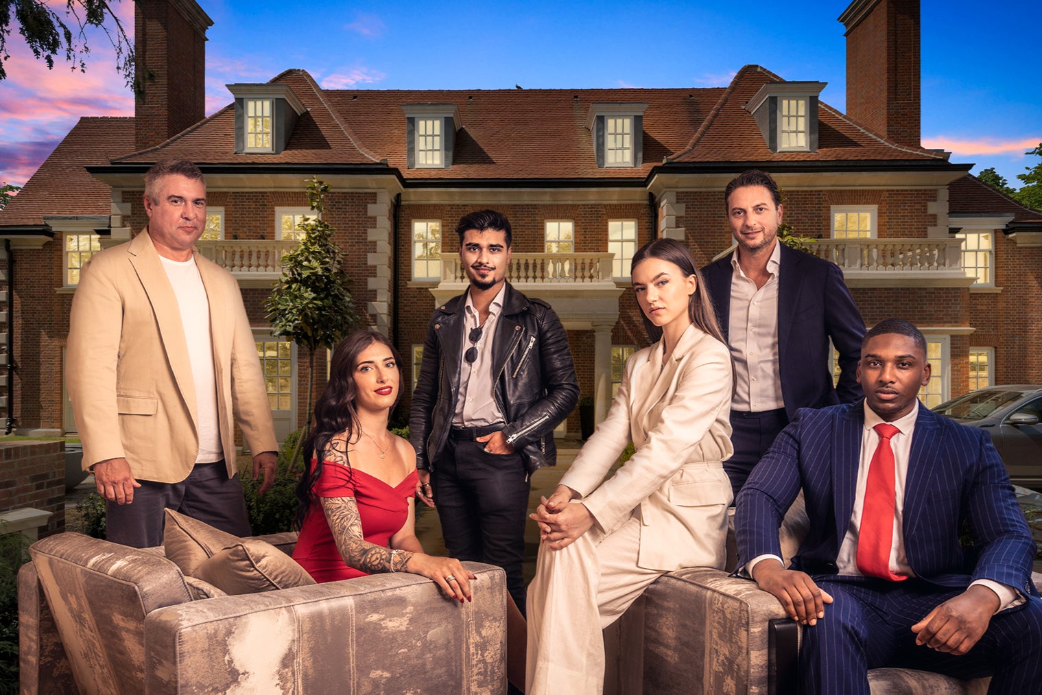 Flog it: The stars of the soul-destroyingly basic ‘Crazy Rich Agents’