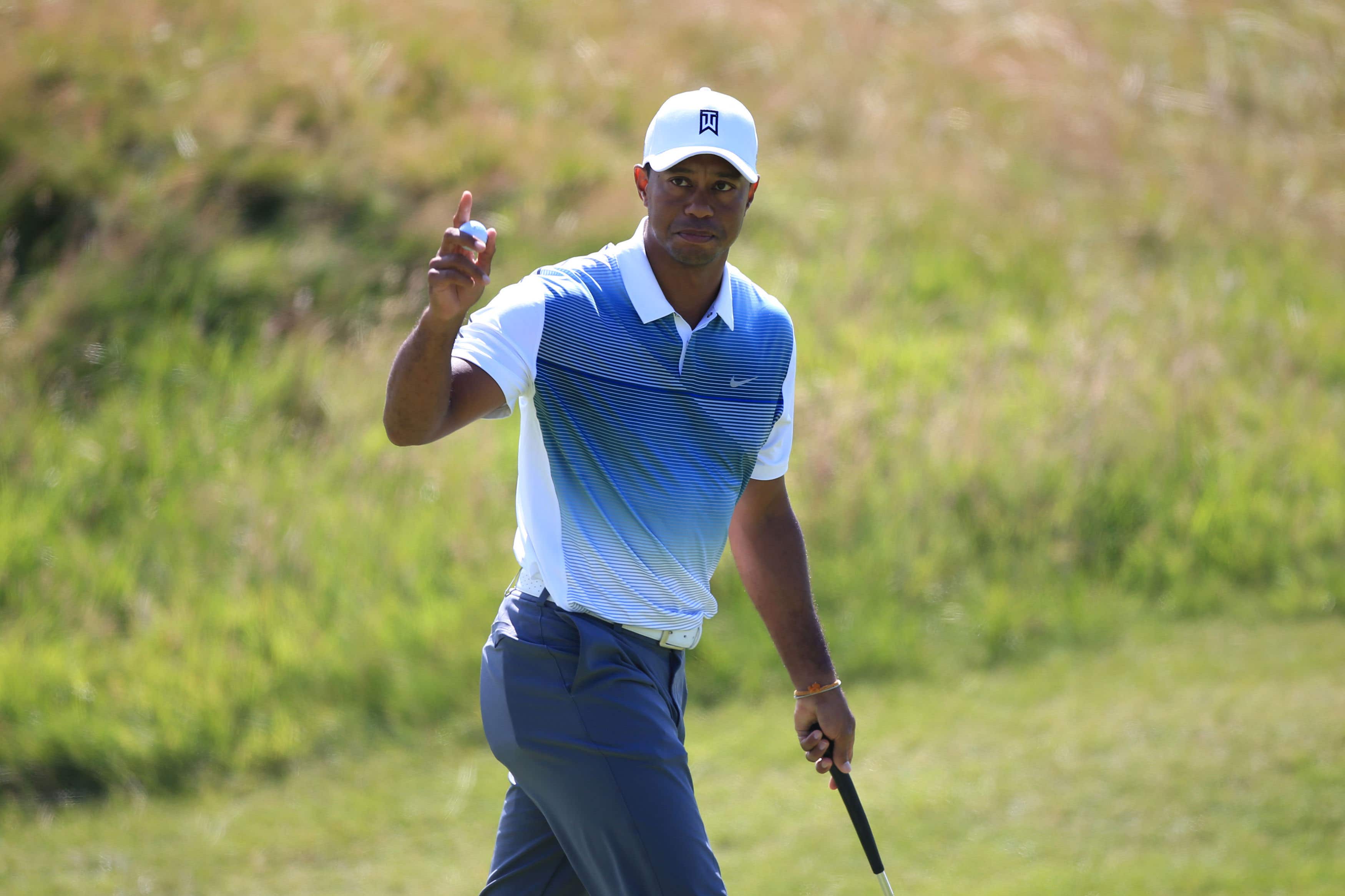 Tiger Woods won his 13th major at the 2007 US PGA Championship (Peter Byrne/PA)