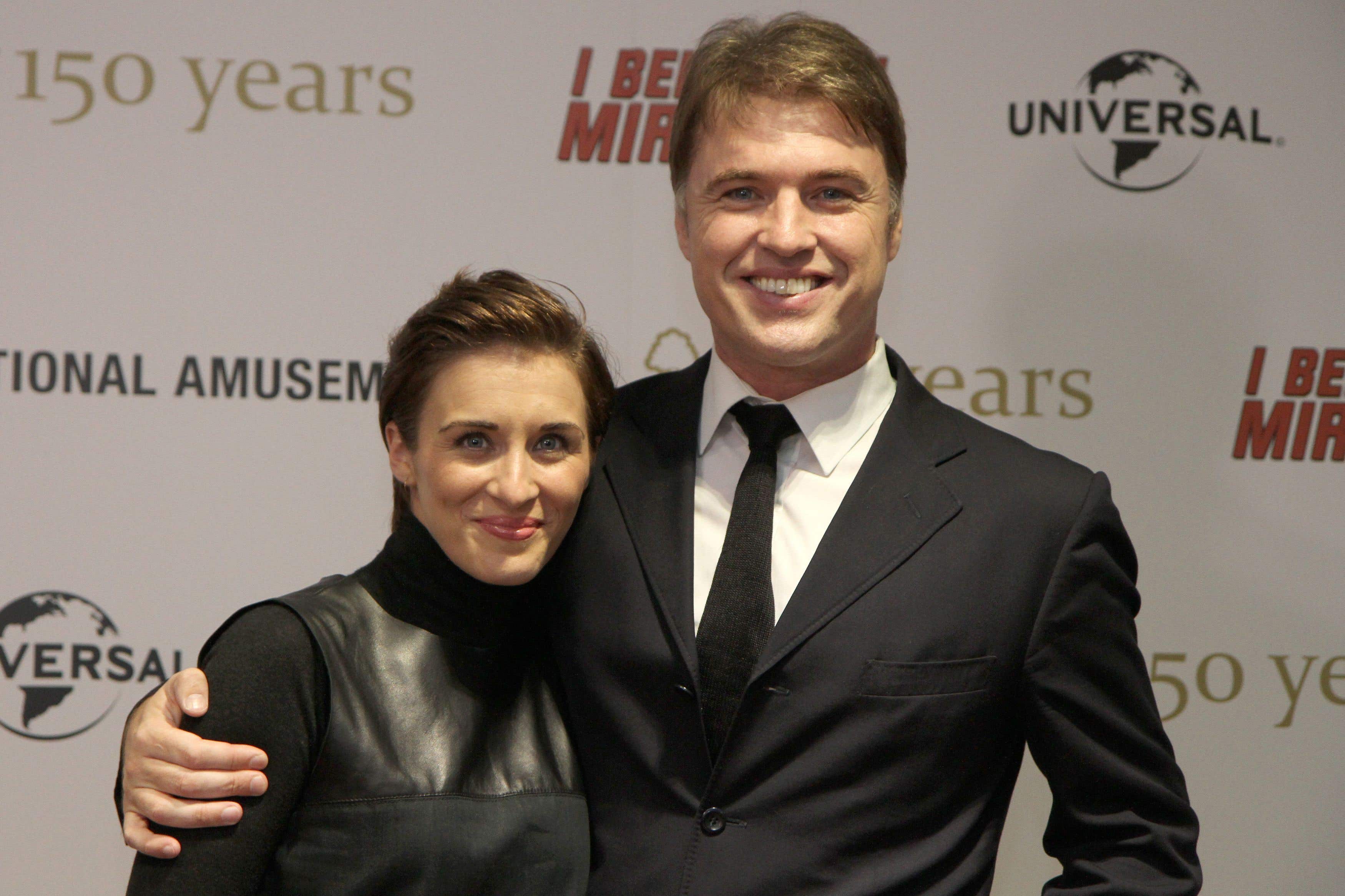 Actress Vicky McClure and film director Jonny Owen (Rowan Staszkiewicz/PA)