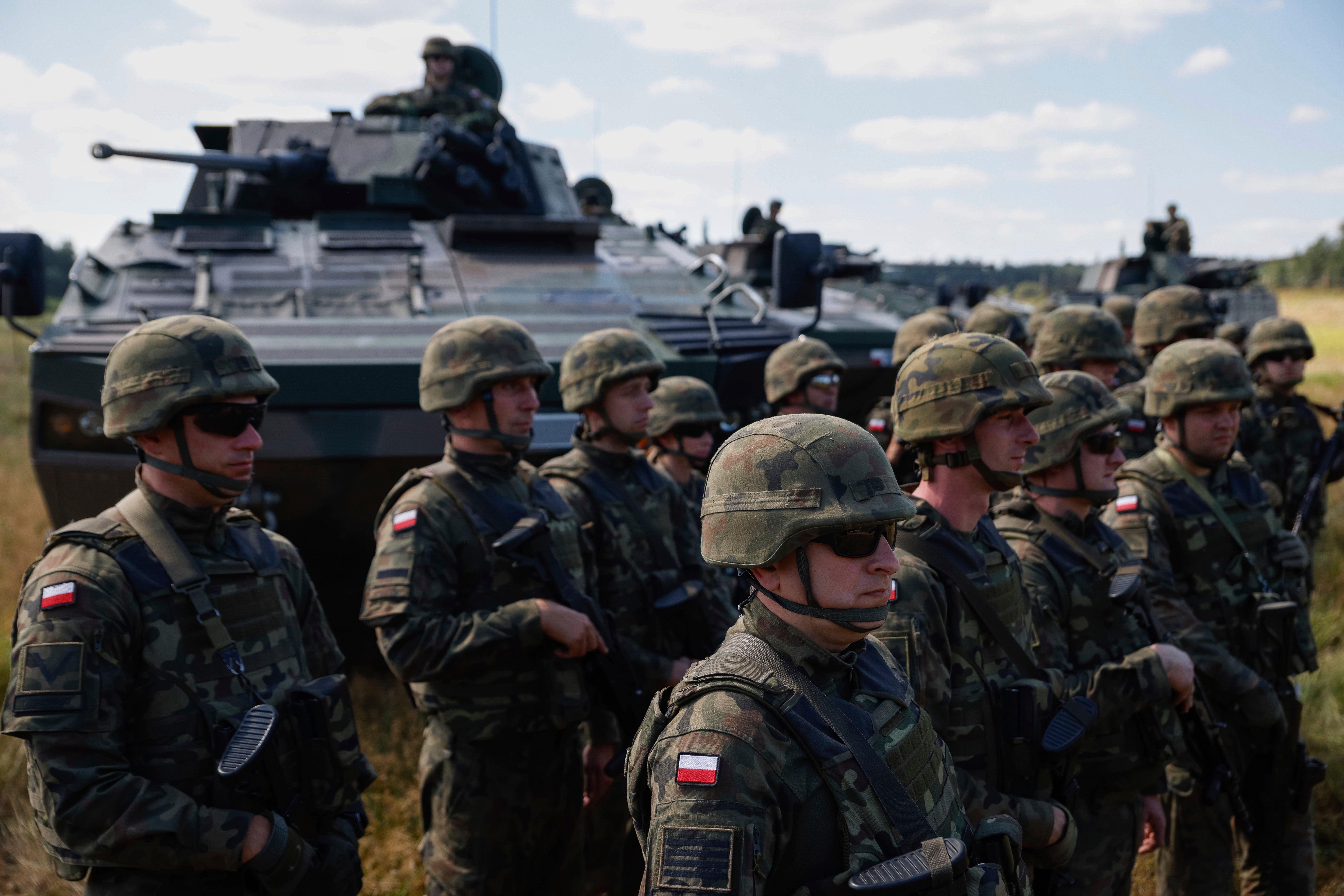 Polish minister says reinforcement at the border with Belarus is due to hostile rhetoric and actions