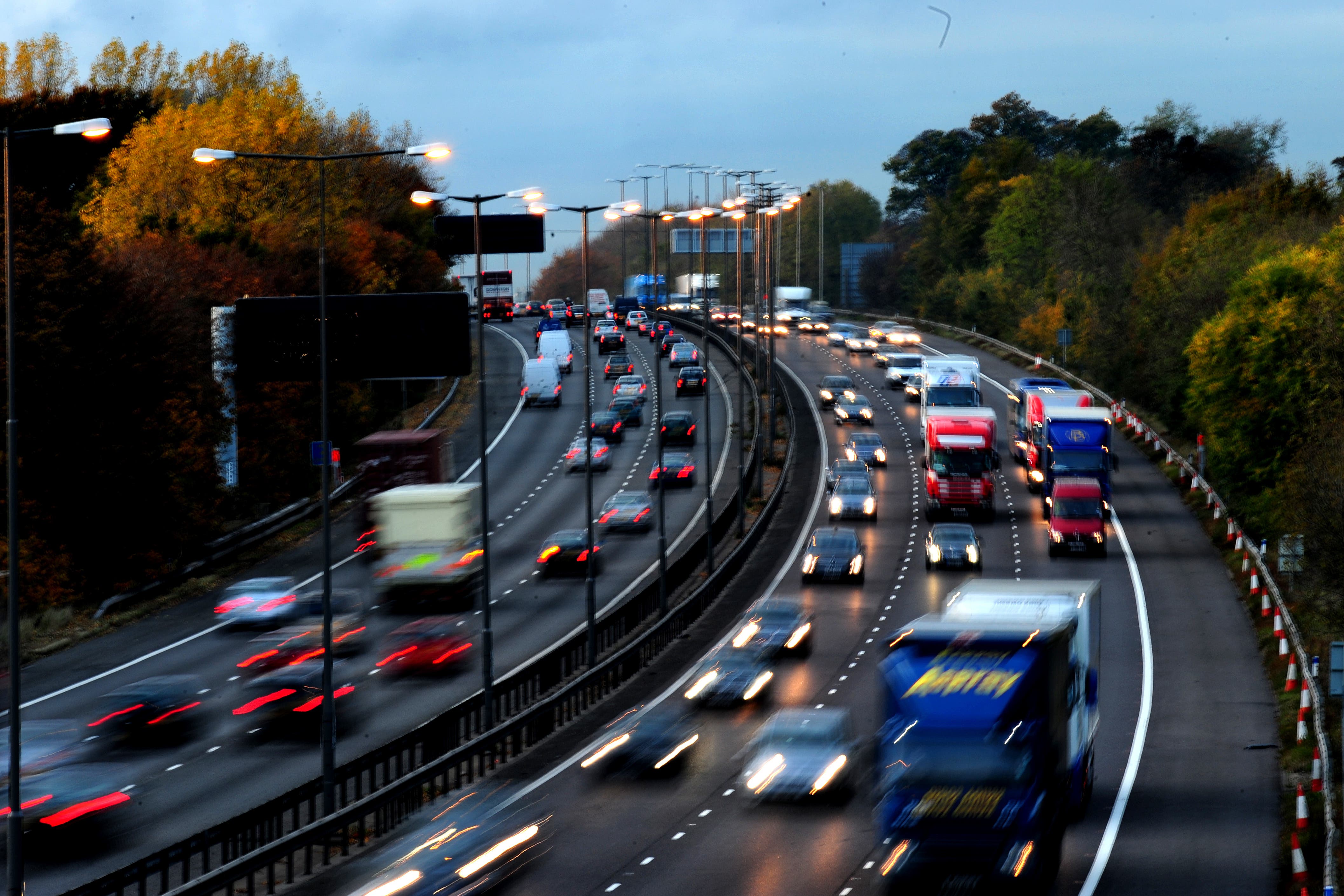 There has been an increase in the number of reported incidents of wrong-way driving on motorways (PA)