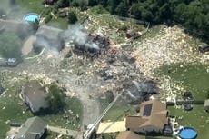 Aerial footage shows remains of Pennsylvania house destroyed in deadly gas explosion
