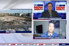 Heartbreaking moment Hawaiian broadcaster reveals on air he lost four family members to Maui wildfires